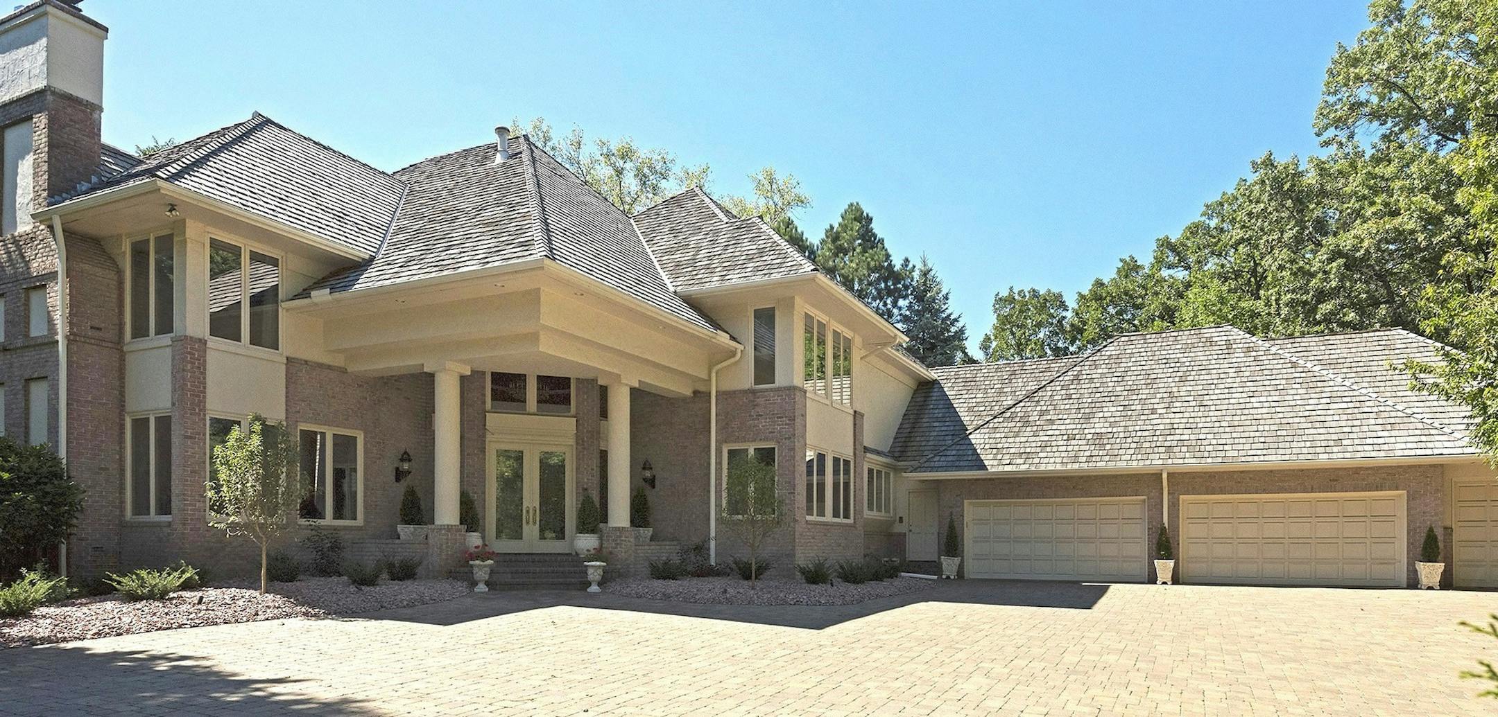 Exterior of Kirby Puckett's house, which just sold.