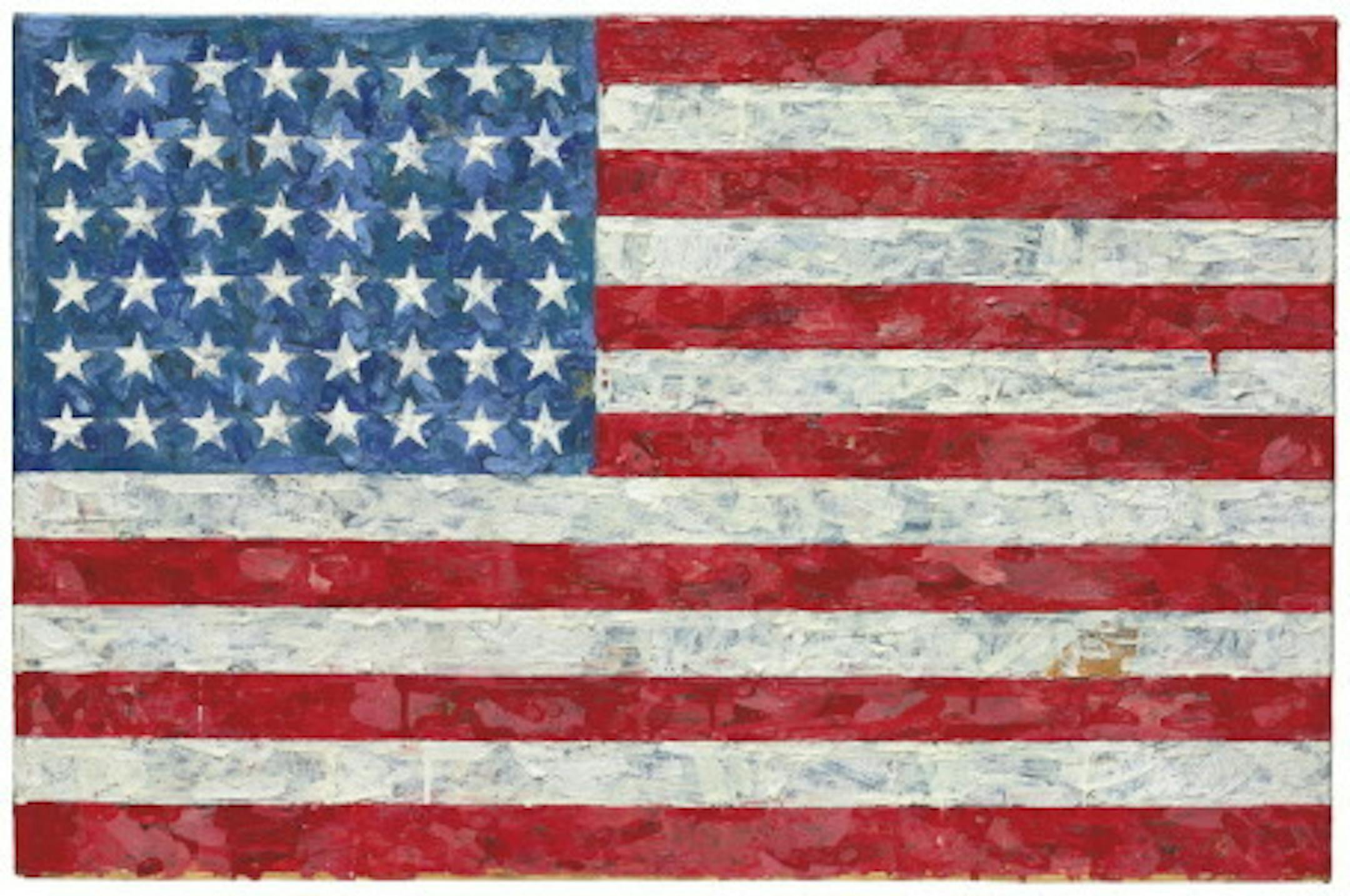 Jasper Johns' "Flag"