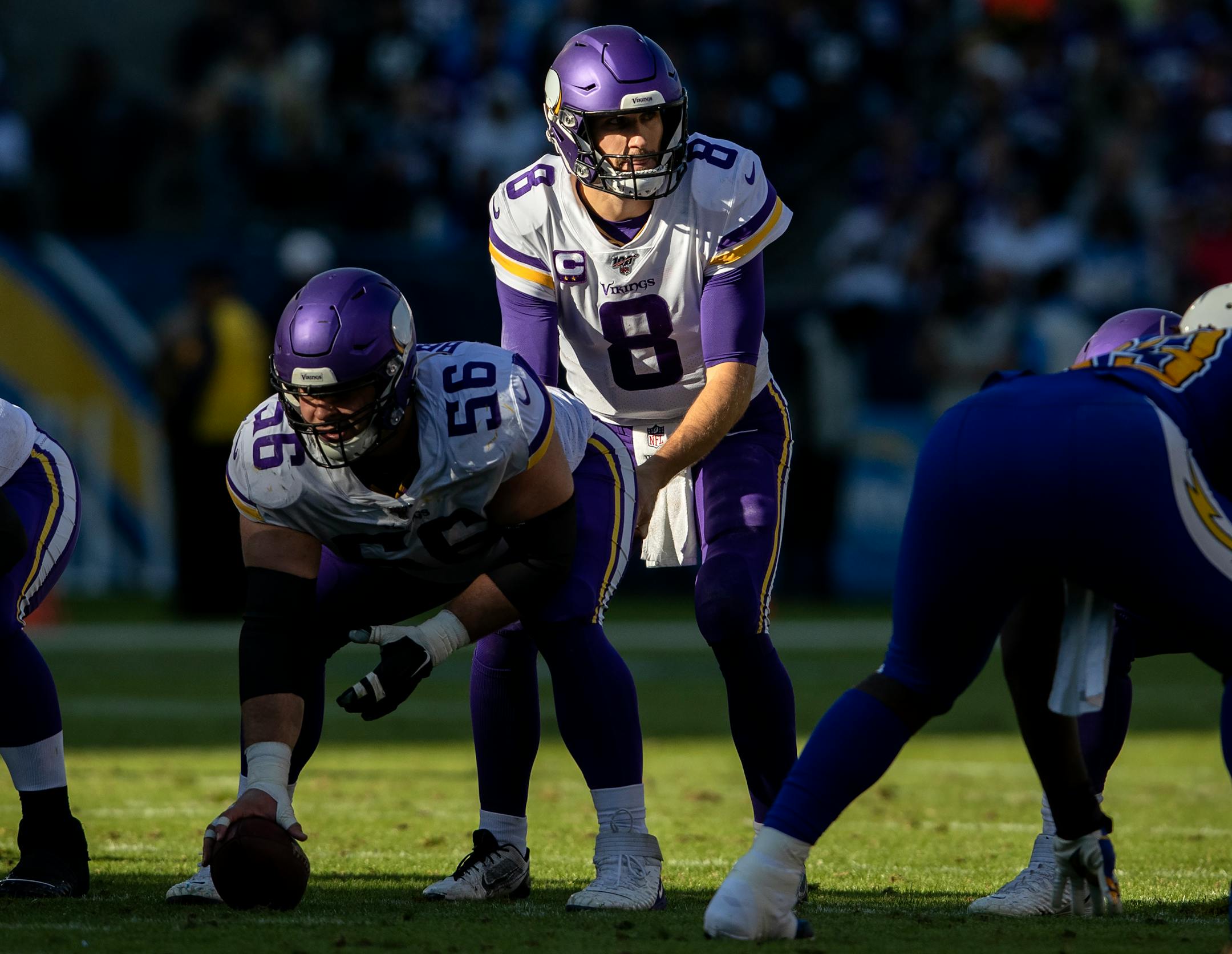 Signing Kirk Cousins to a two-year extension was important for the Vikings. With added cap space, signing more and better offensive linemen to protect him is even more vital.