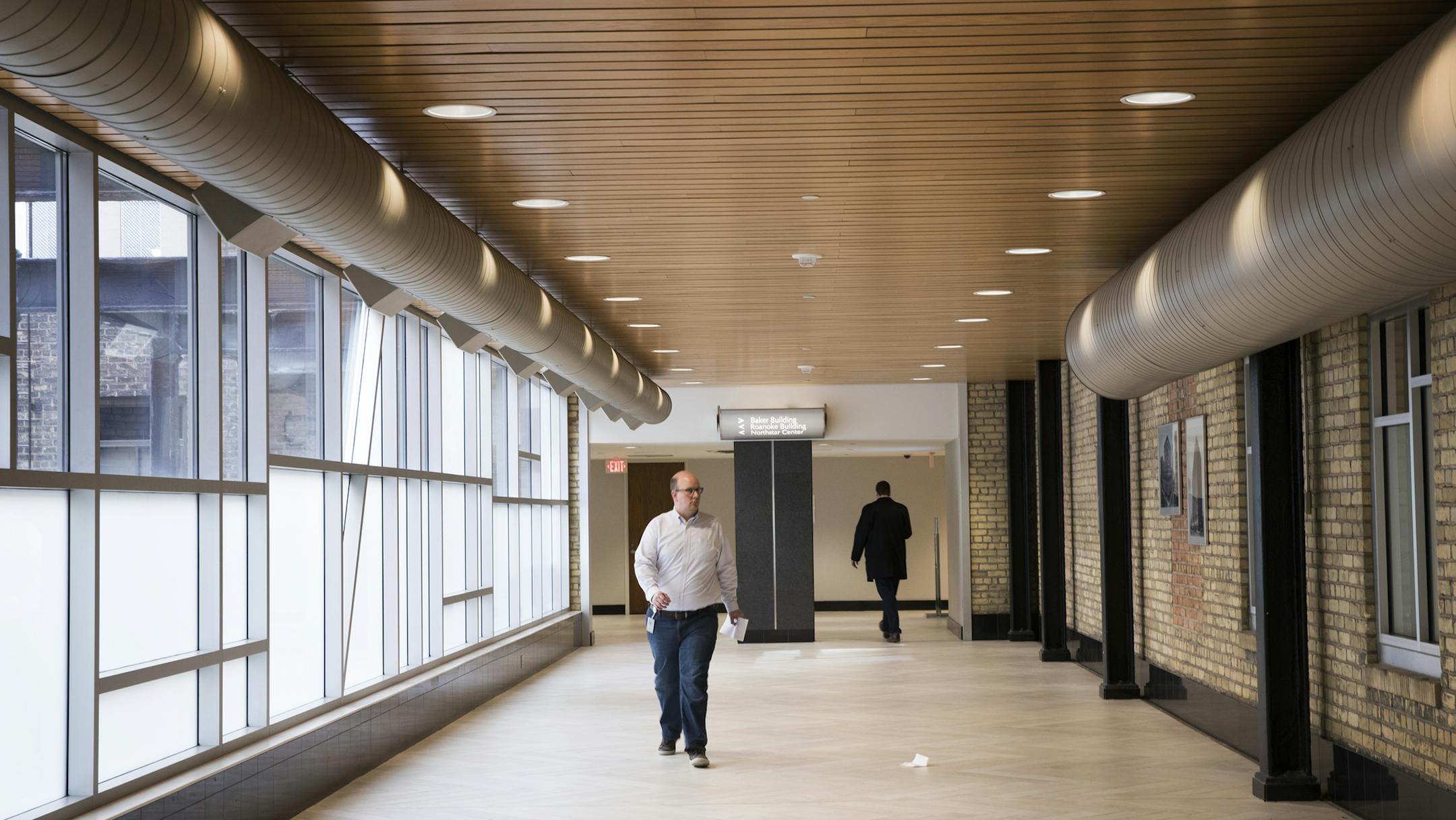 The Baker Center in downtown Minneapolis. ] LEILA NAVIDI &#xef; leila.navidi@startribune.com BACKGROUND INFORMATION: The Baker Center and the Millwright building in downtown Minneapolis photographed on Friday, March 3, 2017.