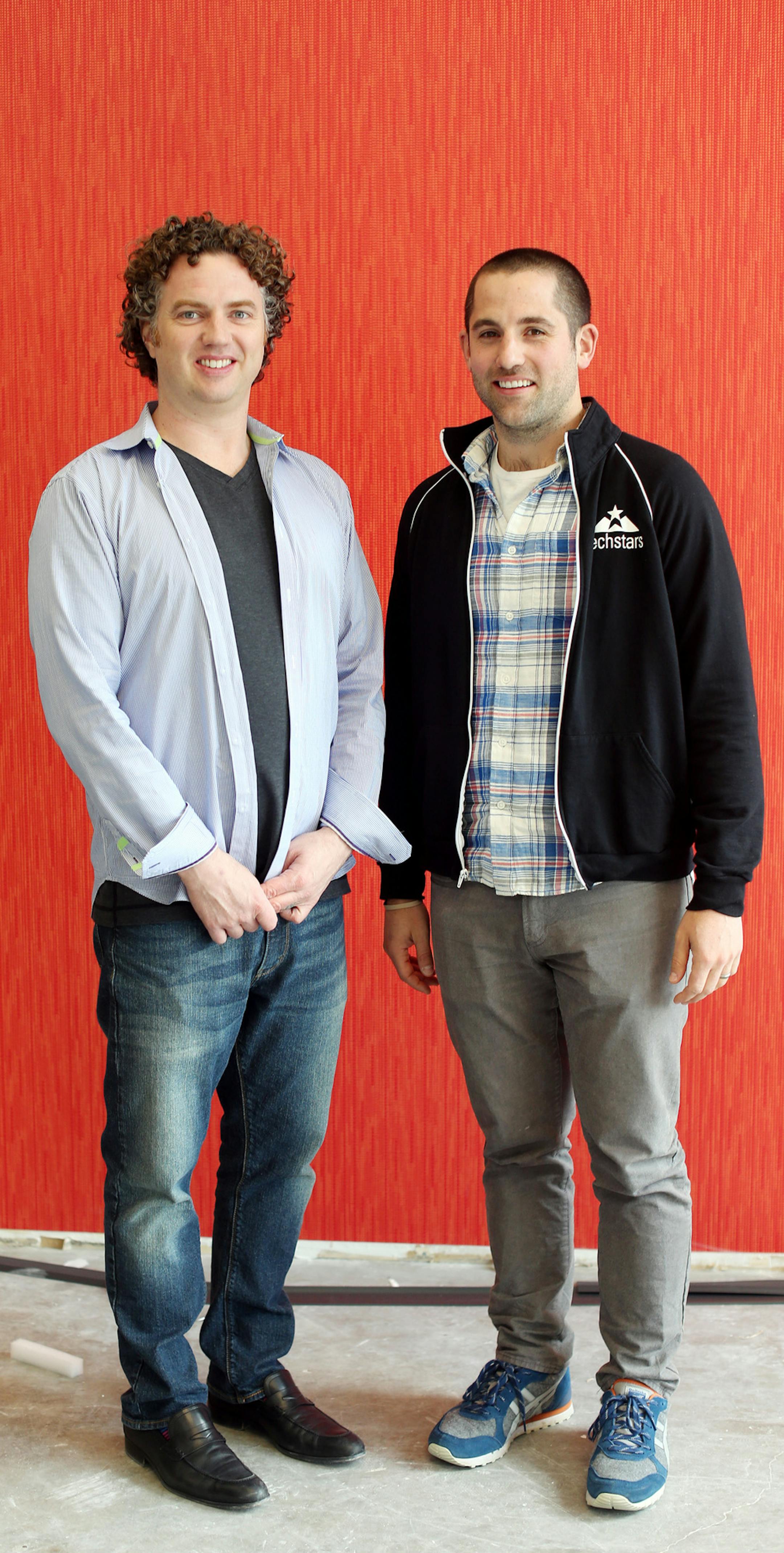 West Stringfellow, left, and Ryan Broshar