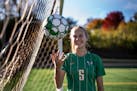 Maddie Dahlien of Edina High girls soccer Metro Player of the Year.] Jerry Holt •Jerry.Holt@startribune.com