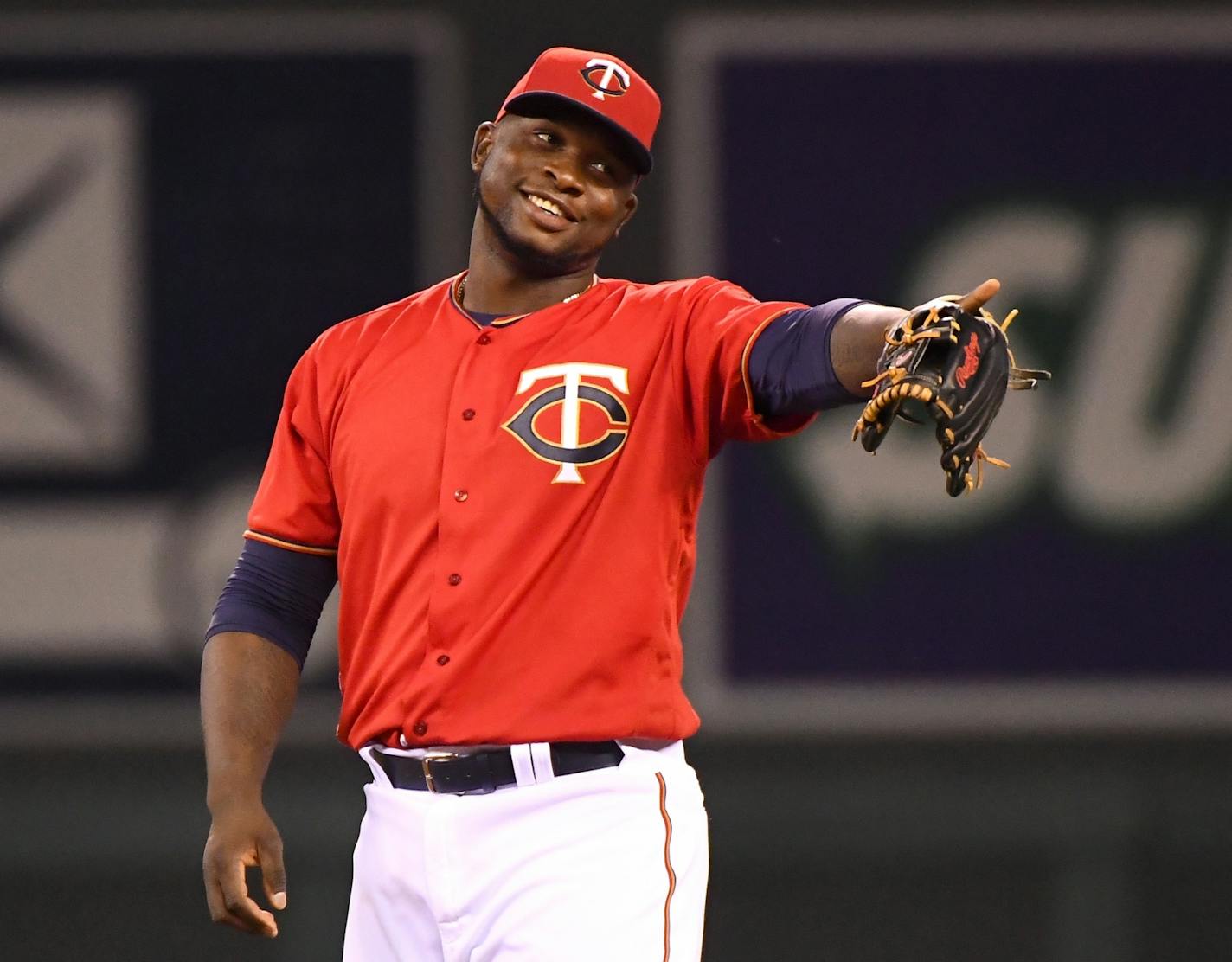 Minnesota Twins third baseman Miguel Sano