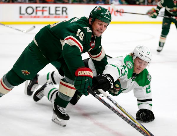Forward Matt Hendricks, who signed a one-year, $700,000 contract with the Wild in July, has stood out in preseason play for his work ethic on the ice.