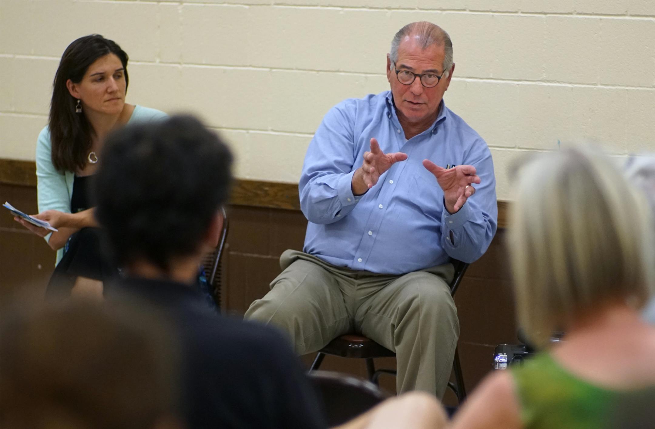 In September, City Council member from Ward 13, Linea Palmisano, hosted an event where Mike Freeman answered questions about the Justine Damond shooting and other issues at a community meeting in southwest Minneapolis.