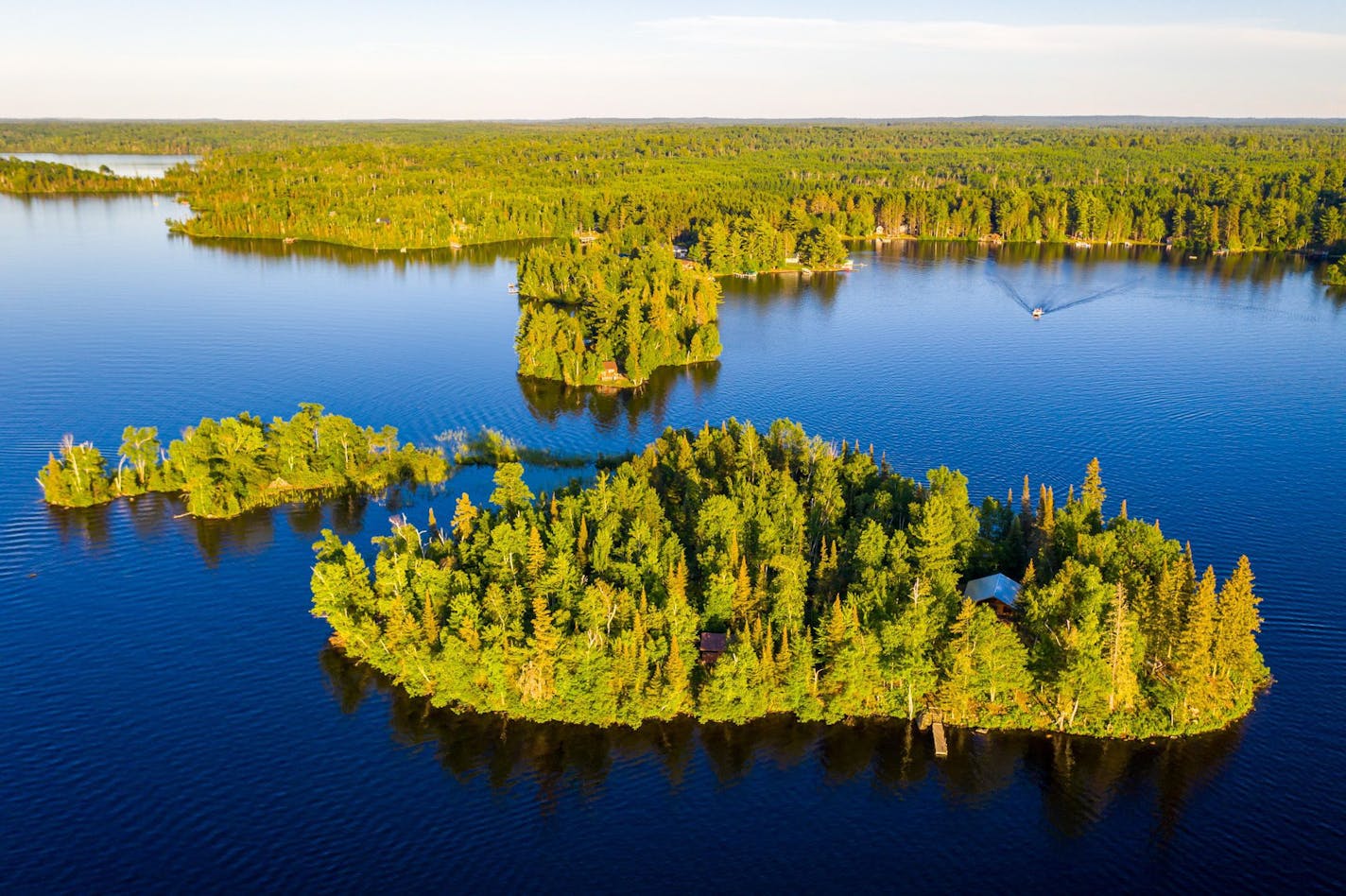 Corvid Images Private island near BWCA