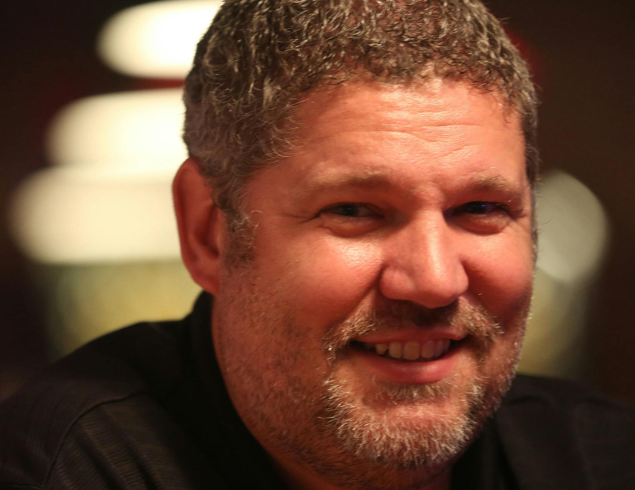 Jonathan Gacek, of Shakopee, sat in the Midway Pro Bowl during league night in St. Paul Thursday, December 26, 2013. Gacek was able to get $86 round trip tickets from Minneapolis to Hawaii due to a Delta computer glitch. He's using the savings from what he would have spent to go to his nephew's wedding to pay for two more family members to go. ] (KYNDELL HARKNESS/STAR TRIBUNE) kyndell.harkness@startribune.com