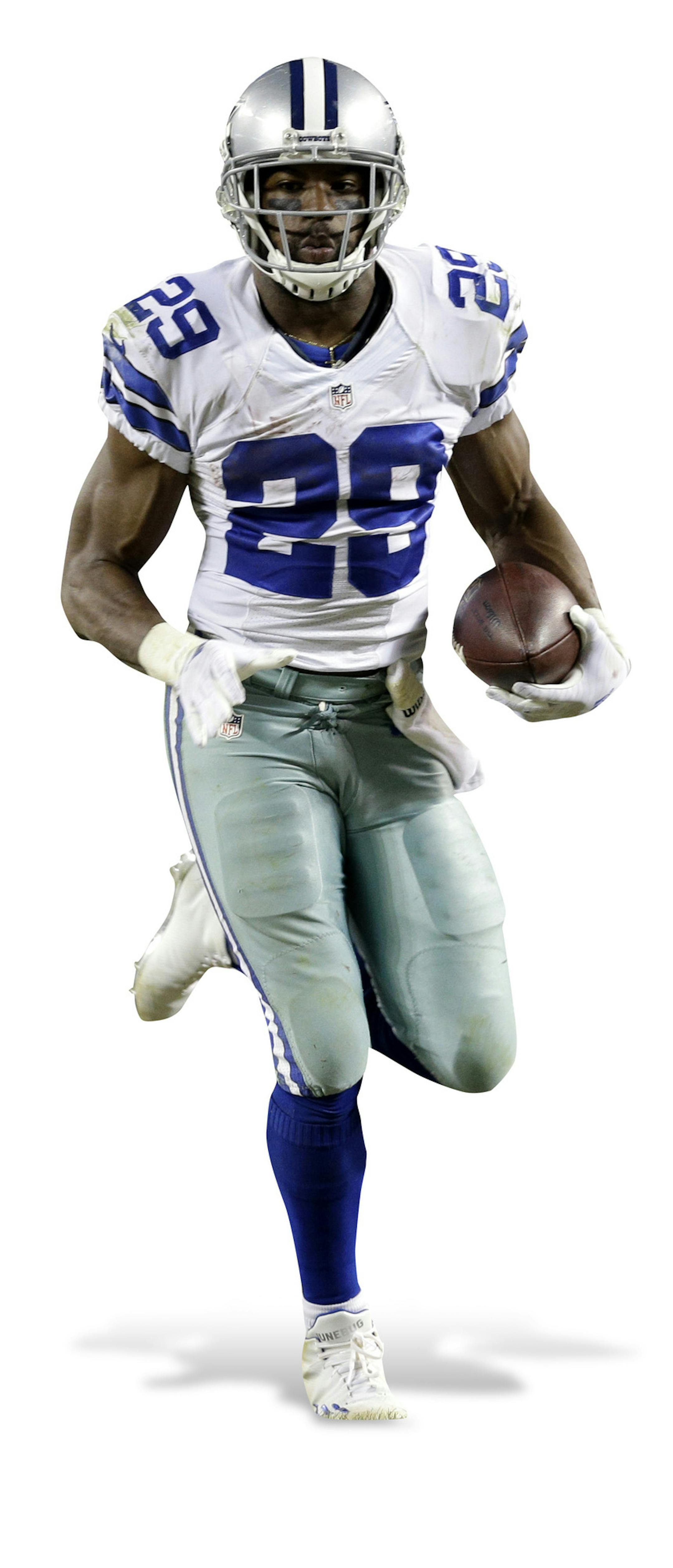 Dallas Cowboys running back DeMarco Murray (29) carries the ball against Chicago Bears defense during the second half of an NFL football game Thursday, Dec. 4, 2014, in Chicago. (AP Photo/Nam Y. Huh) ORG XMIT: CXB1 ORG XMIT: MIN1412191738330036