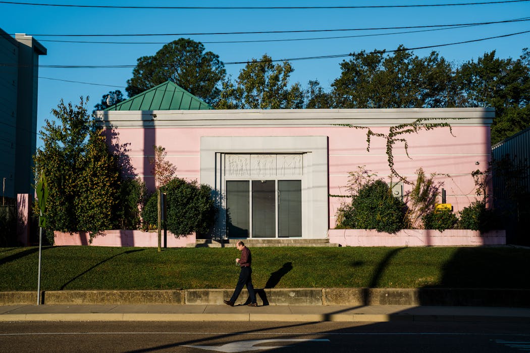 Jackson Women’s Health Organization, which provided abortions, in Jackson, Miss., Nov. 2, 2021. The clinic’s battle with the State of Mississippi led to Roe v. Wade’s undoing.