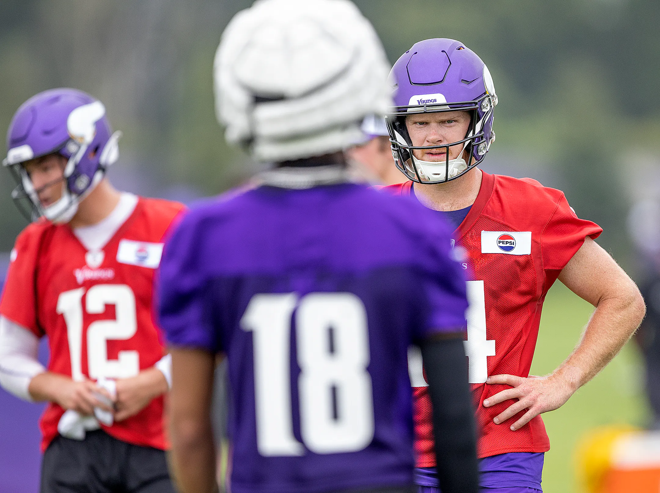 Vikings rookie QB J.J. McCarthy is becoming a master of meditation