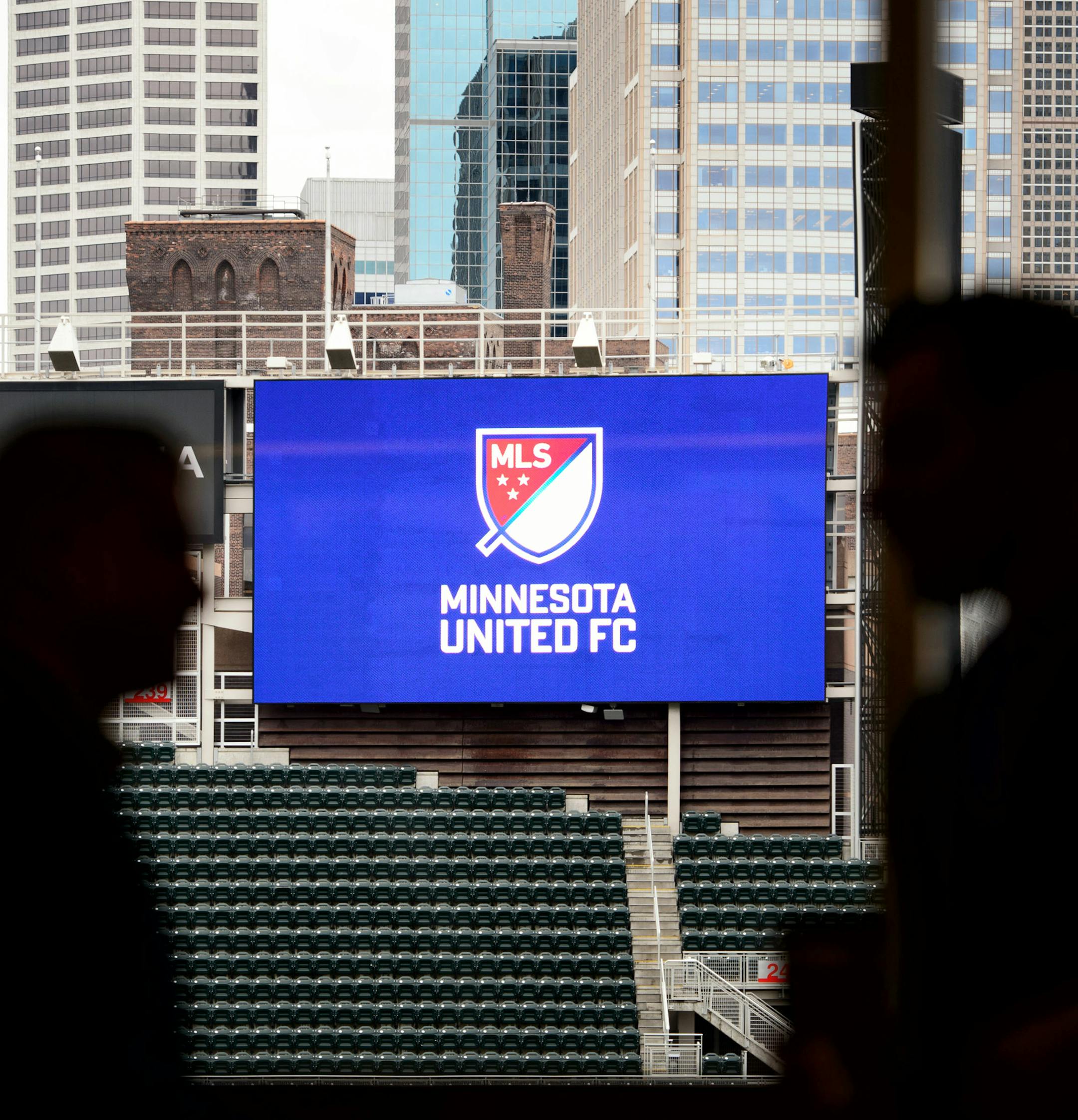 The ceremony was held at Target Field. ] GLEN STUBBE * gstubbe@startribune.com Wednesday, March 25, 2015 Major League Soccer, Commissioner Don Garber and Dr. Bill McGuire announced that Minnesota will be awarded an expansion soccer team.