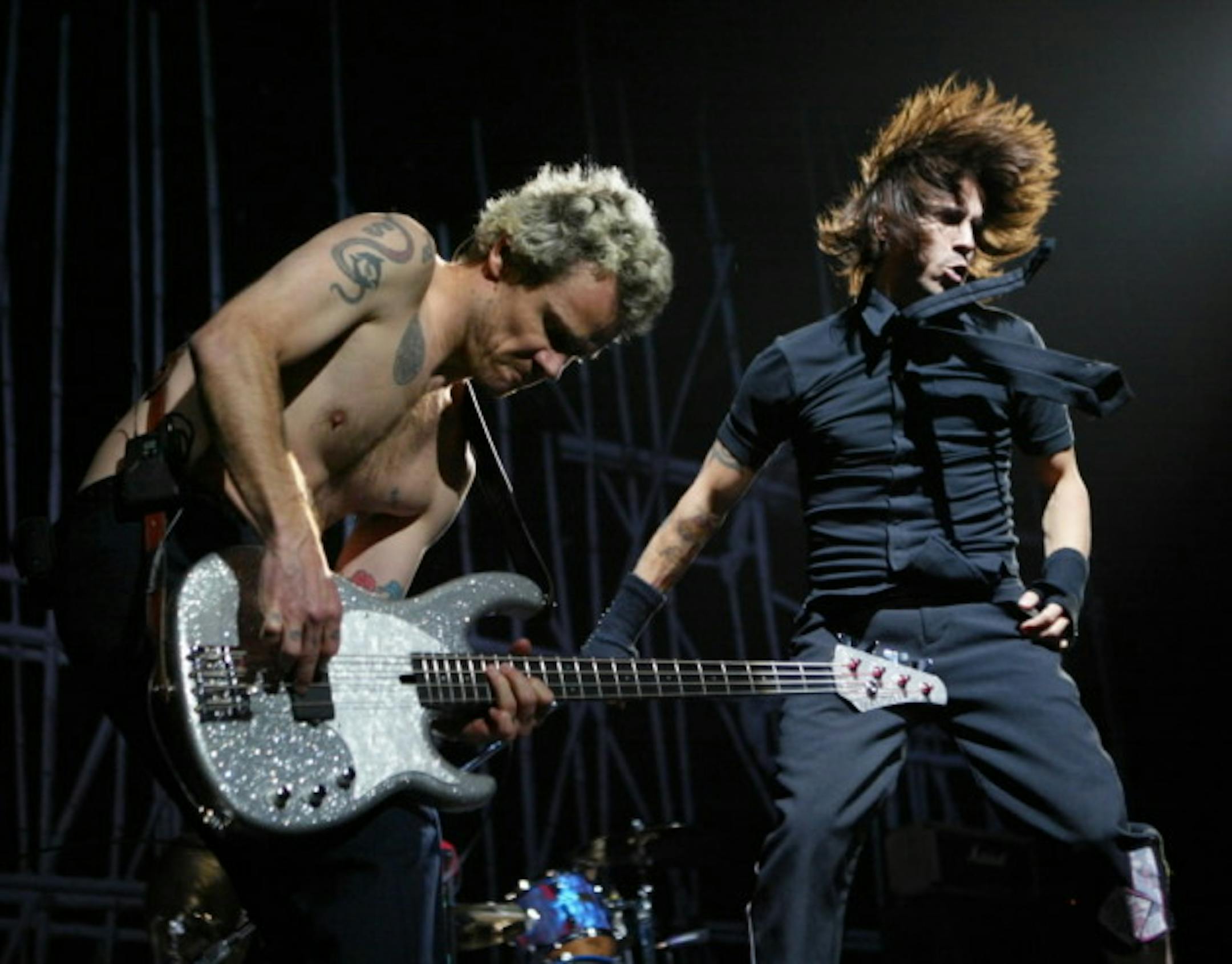 The Red Hot Chili Peppers have been laying low since we last saw them in 2006 at Xcel Energy Center. / Photo by Jeff Wheeler, Star Tribune