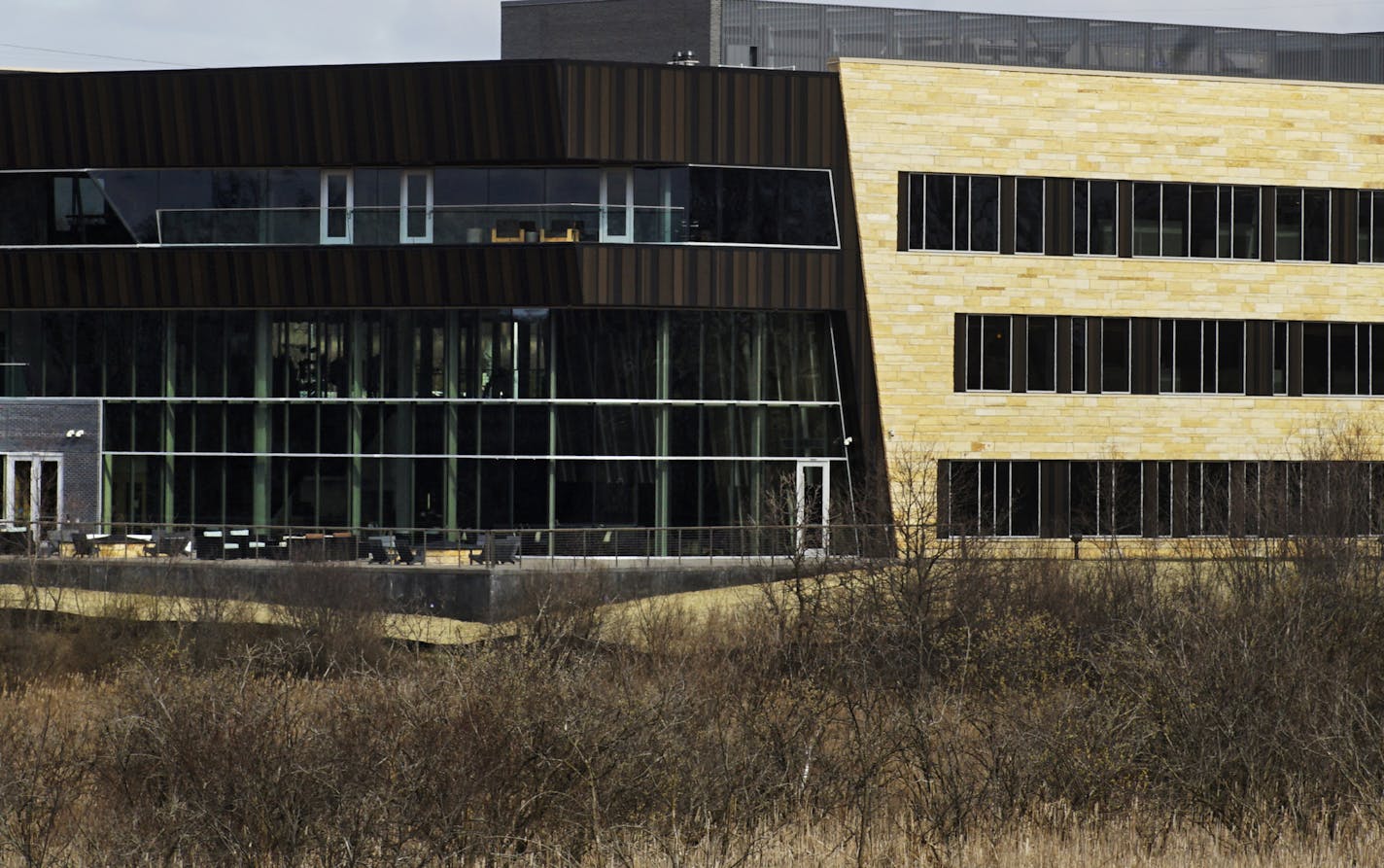 Chuck Runyon, CEO of Anytime Fitness gave a tour of its corporate headquarters which moved from Hastings to Woodbury and has not wasted the opportunity to build something new and unique. The company says the new building exemplifies ts value of work-life balance.] Richard Tsong-Taatarii/rtsong-taatarii@startribune.com