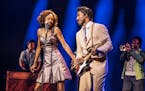Garrett Turner, who plays Ike Turner in the “Tina” musical was one of the few principals who took the stage on opening night Wednesday in Minneapo