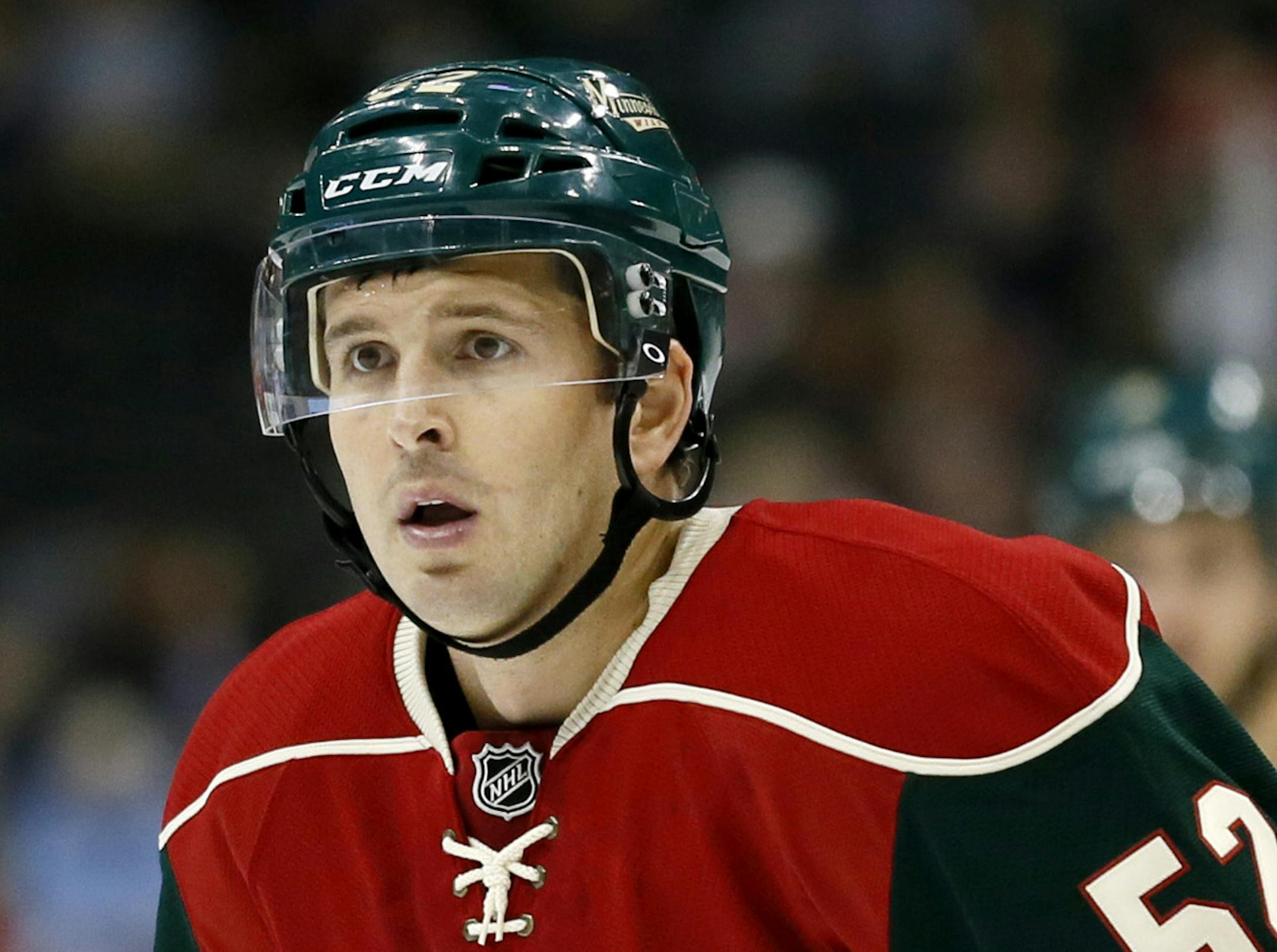 Minnesota Wild right wing Justin Fontaine