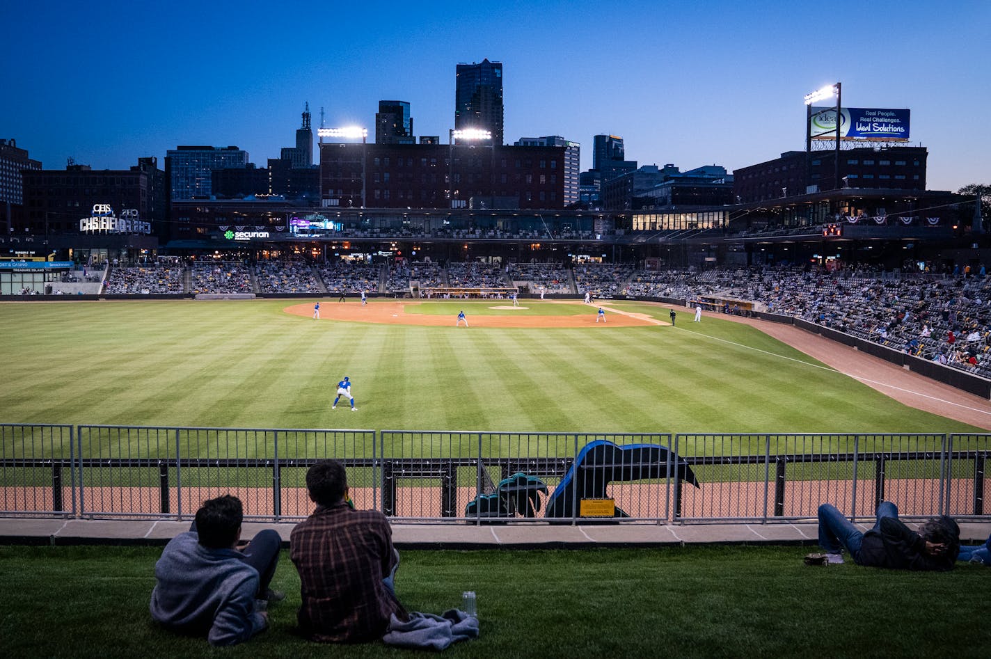 CHS Field in St. Paul.