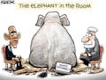 Sack cartoon: Nuclear talks, interrupted