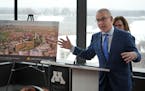 Jakub Tolar, dean of the University of Minnesota Medical School, talked about the U’s plan for a new medical campus. 