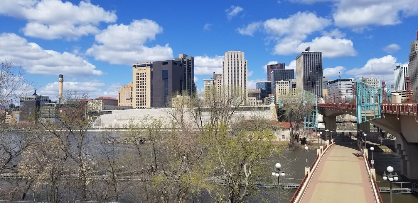 Future site of $788 million riverfront redevelopment project in downtown St. Paul. Ramsey County owns the land, which used to be the site of the jail. They've selected Los Angeles-base AECOM as the developer. Shannon Prather/Star Tribune