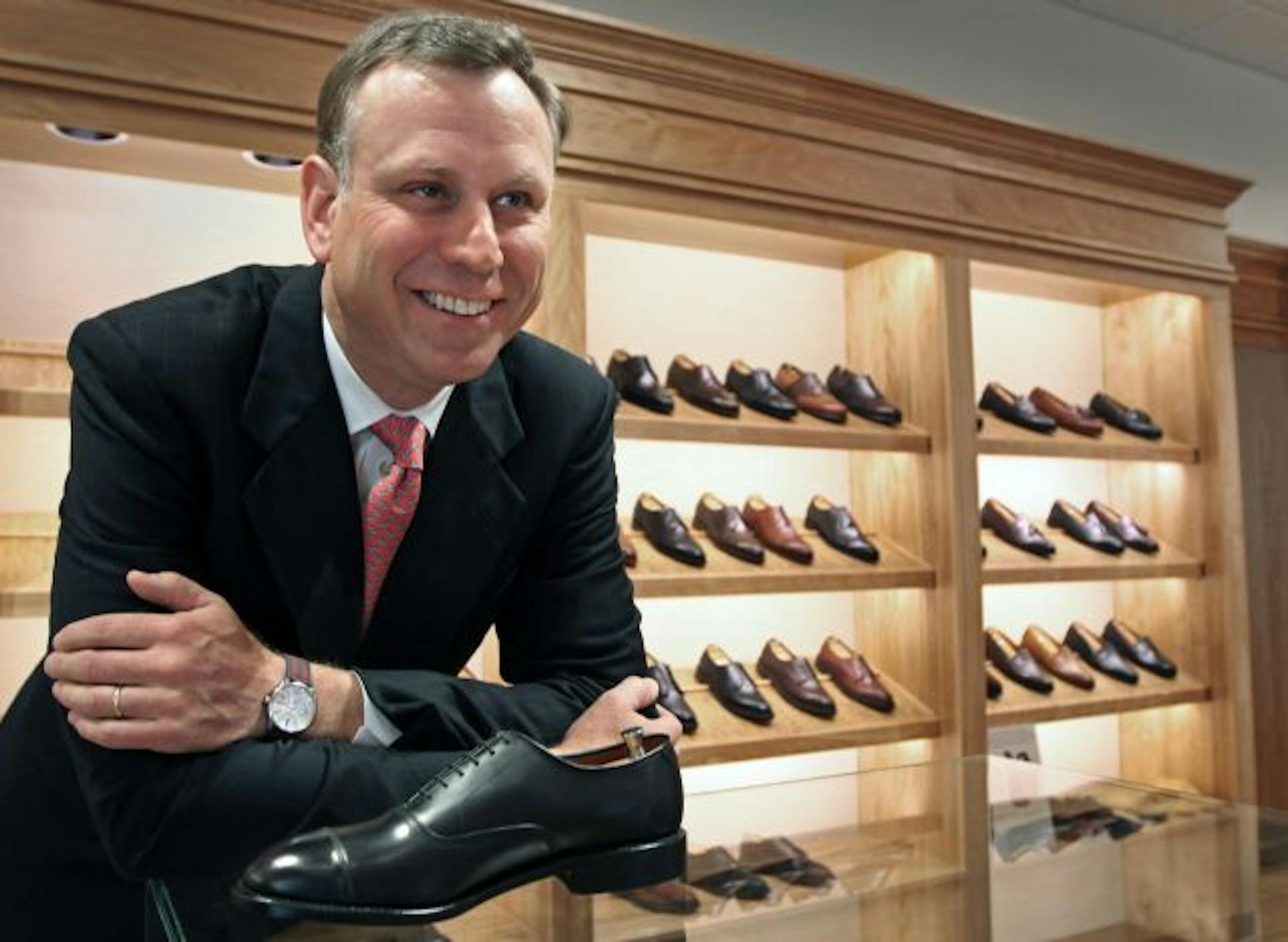 Paul Grangaard, a former Minneapolis financial services executive, took over one of the last U.S. shoe companies that manufacturers in America in 2008. The business, after a couple tough years, is growing and Grangaard has opened a downtown store and is adding jobs at the Milwaukee-area factory.