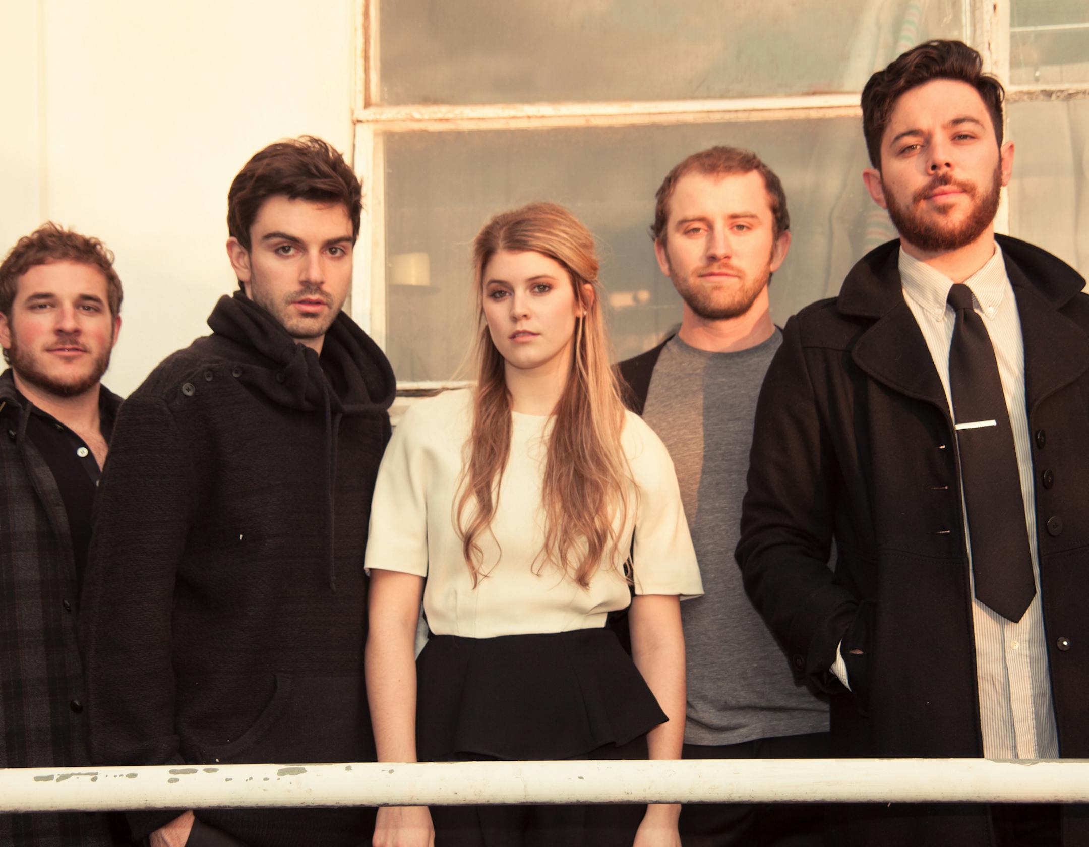 Photo by High Road Touring; Publicity photo of Milo Greene