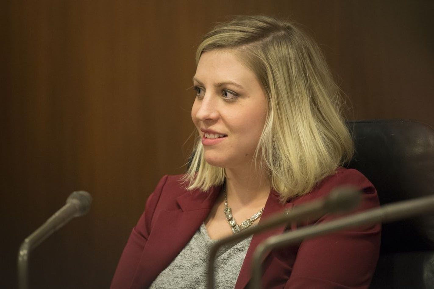 Rep. Carly Melin in 2015. She's expected to be named Attorney General Keith Ellison's legislative affairs director.