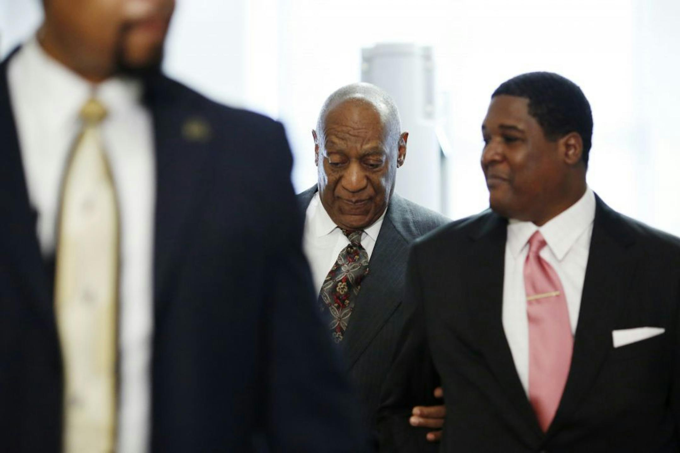 Bill Cosby arrives at the Montgomery County Courthouse for a preliminary hearing, Tuesday, May 24, 2016, in Norristown, Pa. Cosby is accused of drugging and sexually assaulting a woman at his home in 2004.