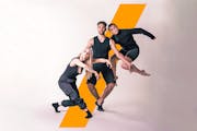 From left, Laura Sukowatey (Crash Dance Productions), Javan Mngrezzo (Rhythmically Speaking and Black Label Movement) and Ray Miller (Black Label Mov