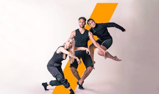 From left, Laura Sukowatey (Crash Dance Productions), Javan Mngrezzo (Rhythmically Speaking and Black Label Movement) and Ray Miller (Black Label Mov