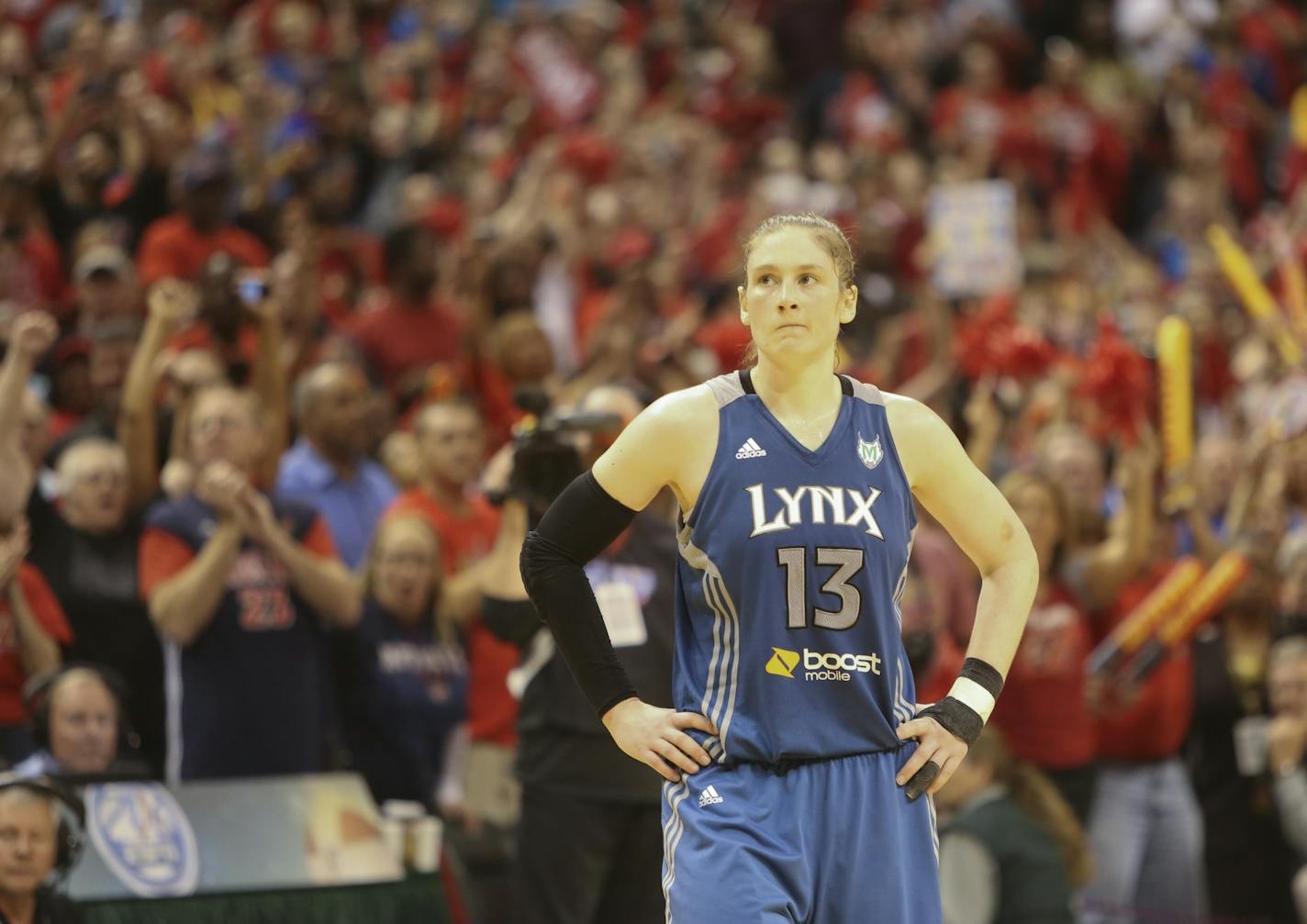 Lynx star Lindsay Whalen