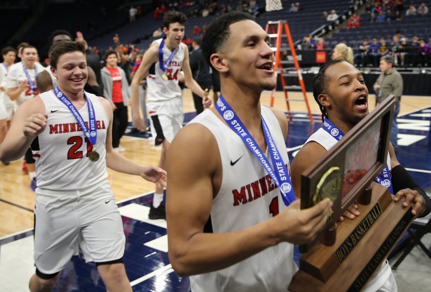 Minnehaha Academy's Jalen Suggs is among the state's top recruits in basketball and football.