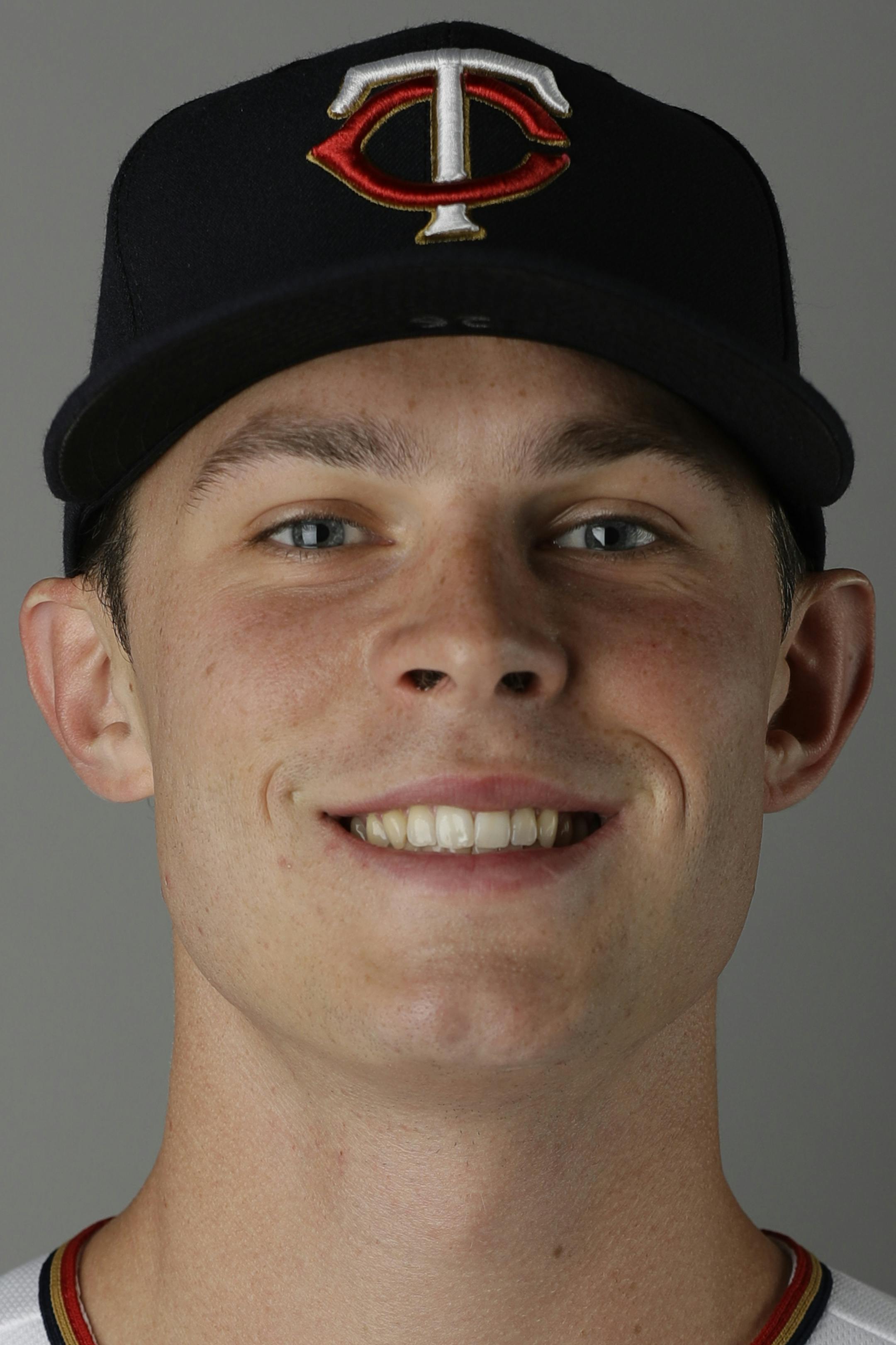 This is a 2017 photo of Max Kepler of the Minnesota Twins baseball team. This image reflects the 2017 active roster as of Thursday, Feb. 23, 2017 when this image was taken. (AP Photo/David Goldman) ORG XMIT: FLDG101