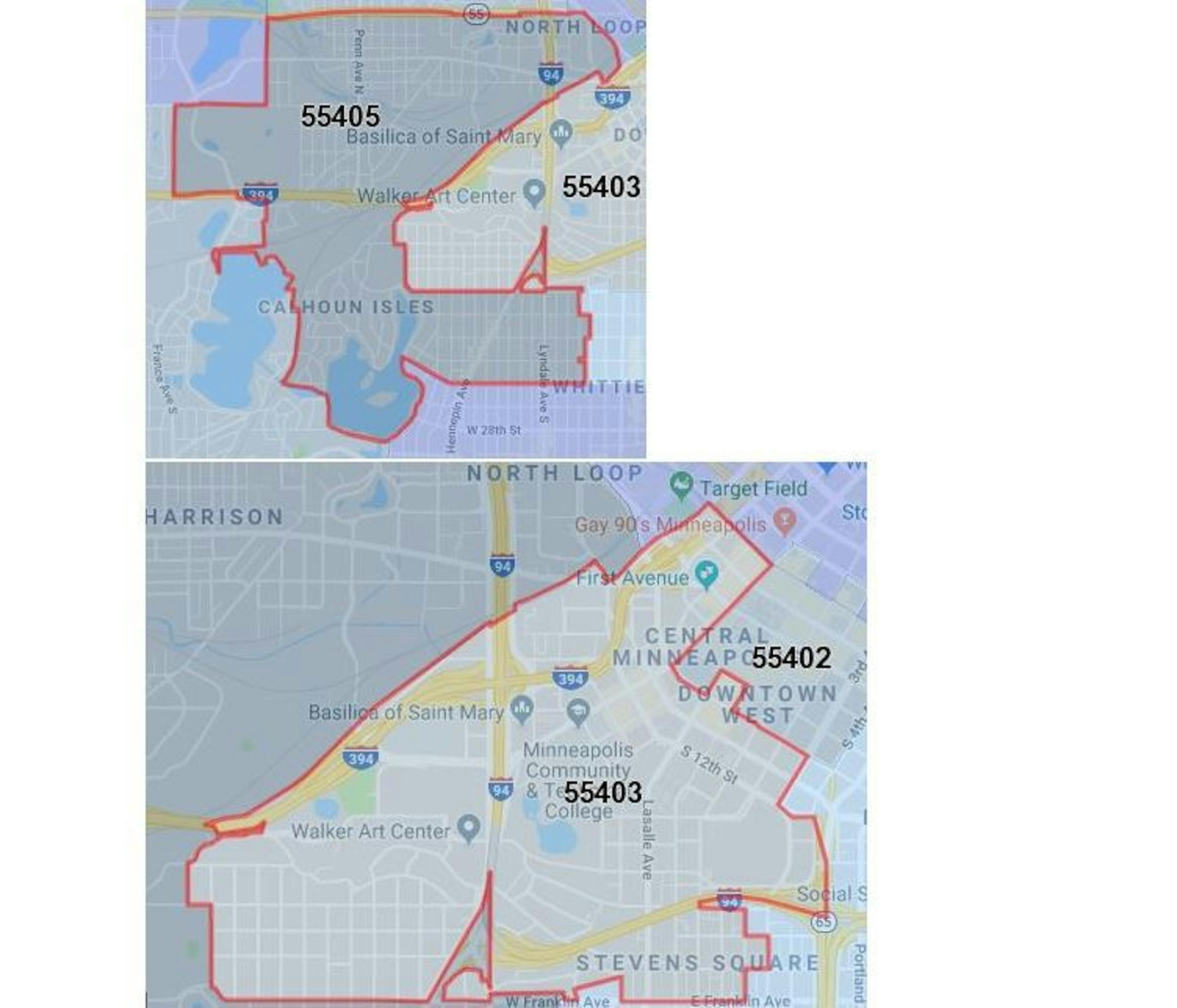 Some recipients in these ZIP codes have lost mail to last month's fire.