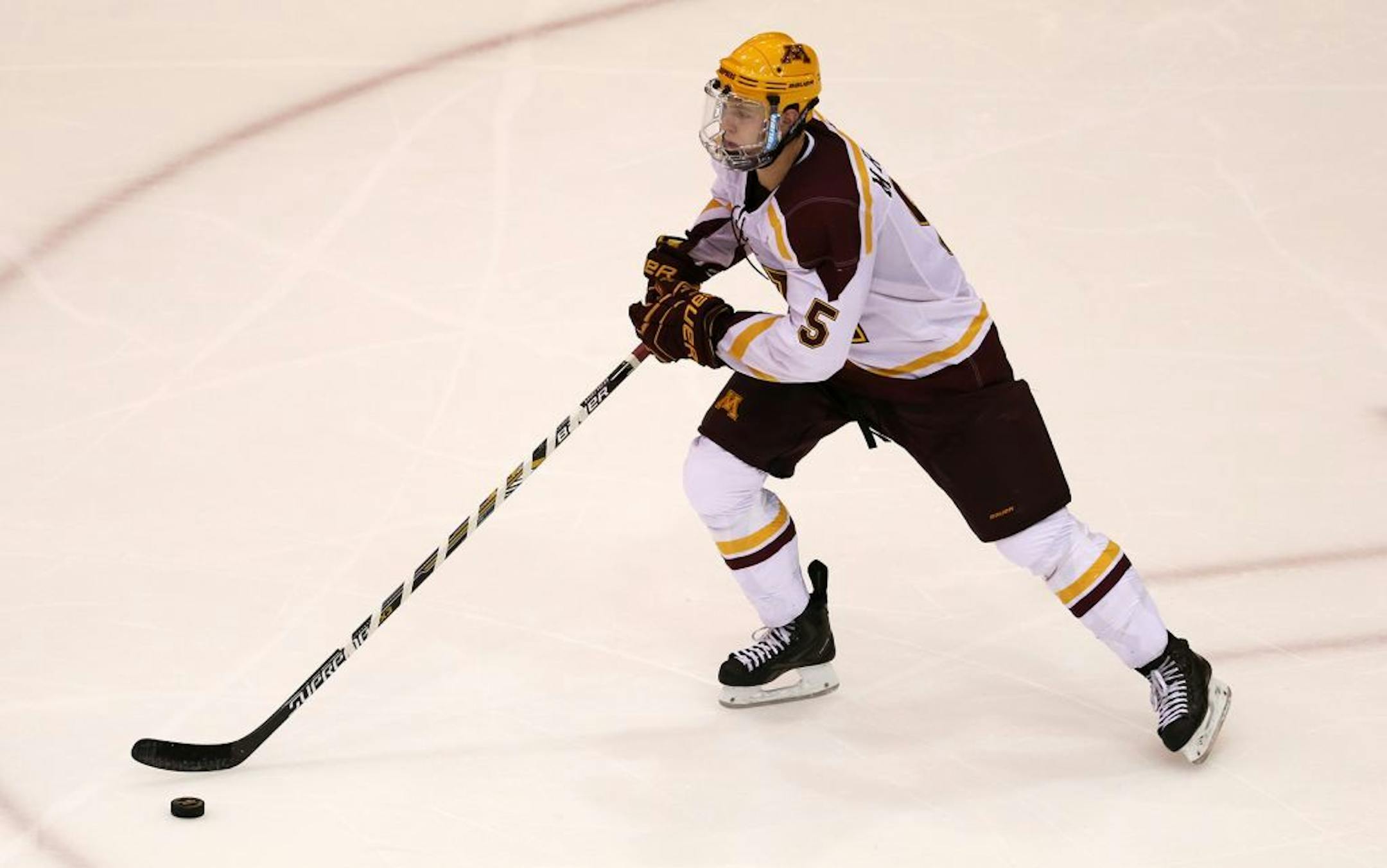 Former Gophers star Mike Reilly was among those who played for the Wild in the Traverse City prospect tournament.