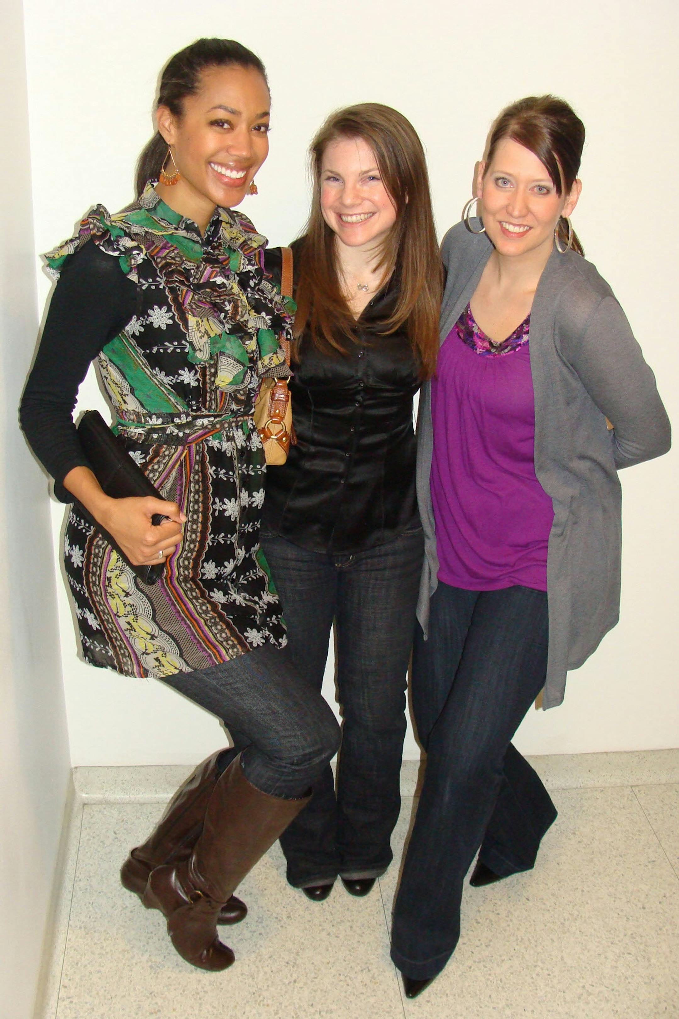 Dottie Cannon, Becky Libby and Jaime Samson.