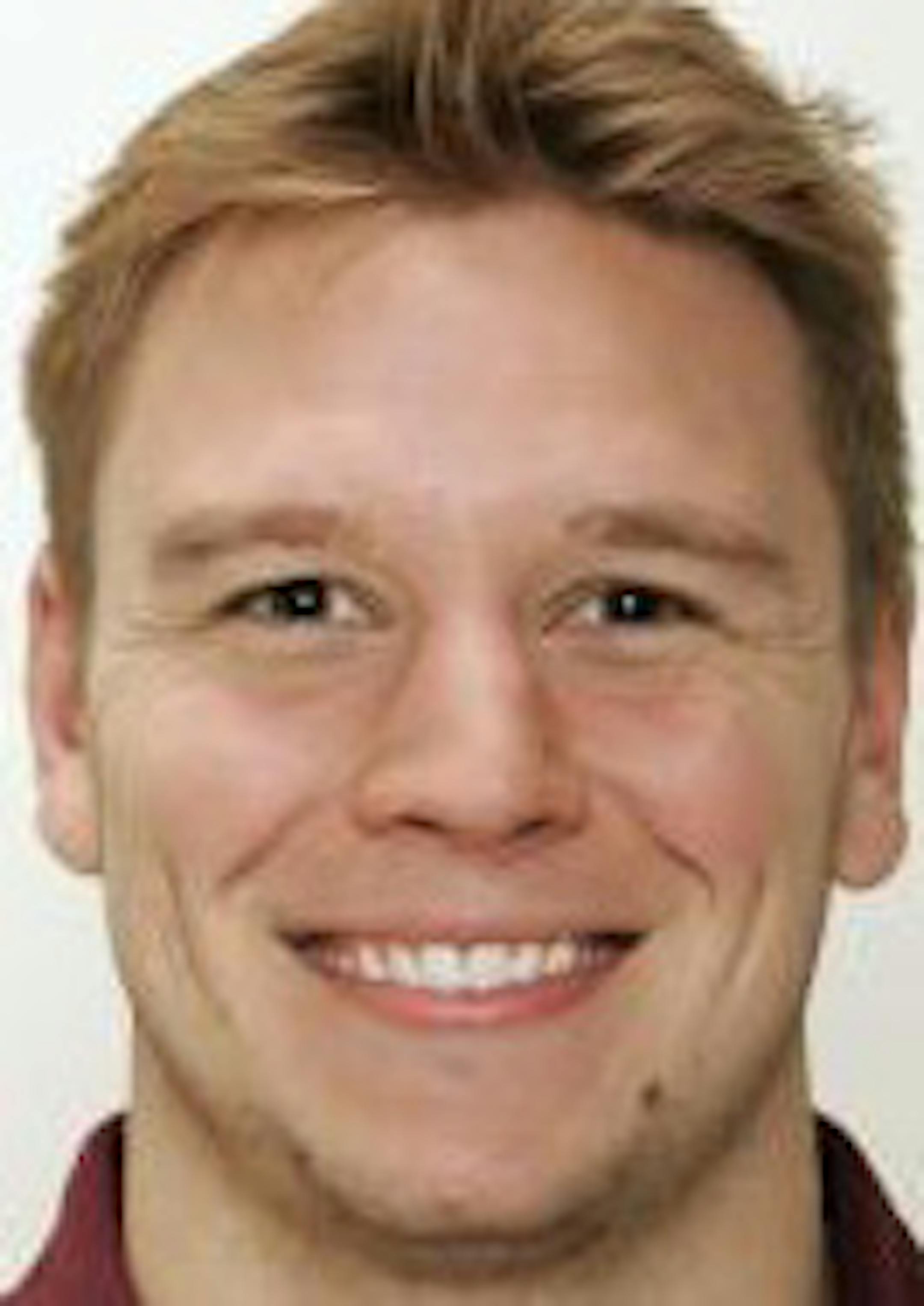 Gophers tight end Jack Simmons ORG XMIT: MIN2015013100474478