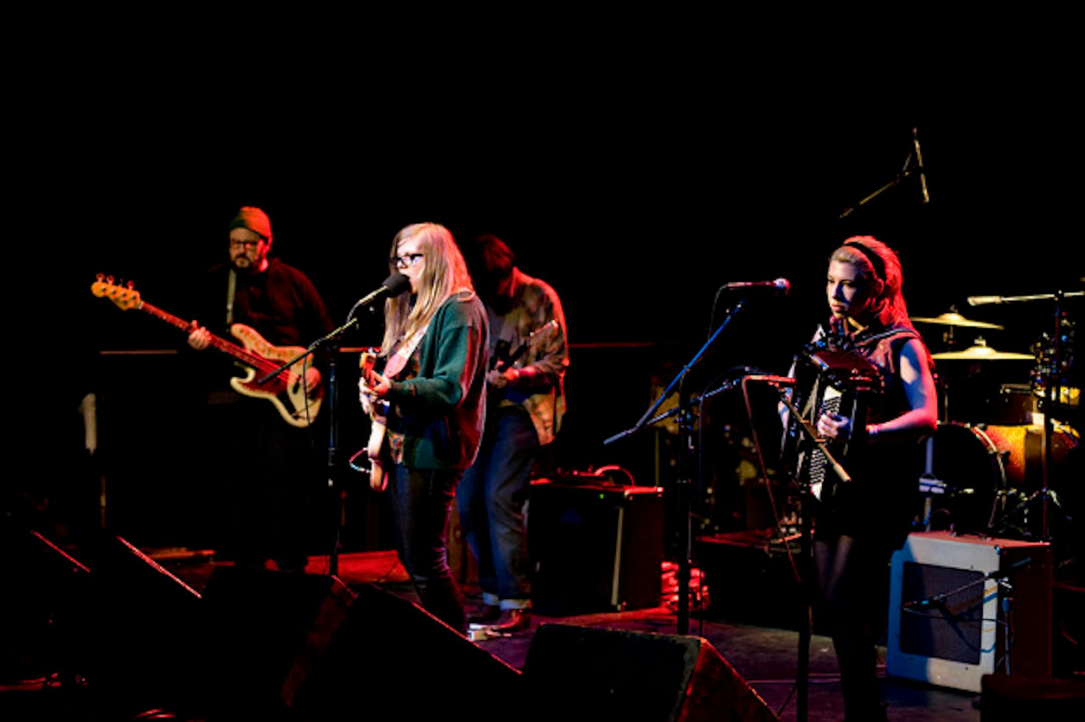 They were the least rock-starry, but the Prissy Clerks got to play the First Avenue main room Friday after winning the Vita.mn Are You Local? contest next door in the Entry. / Photos by Leslie Plesser