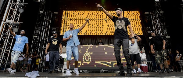 Wu-Tang Clan performed during Soundset 2018 at the Minnesota State Fairgrounds.