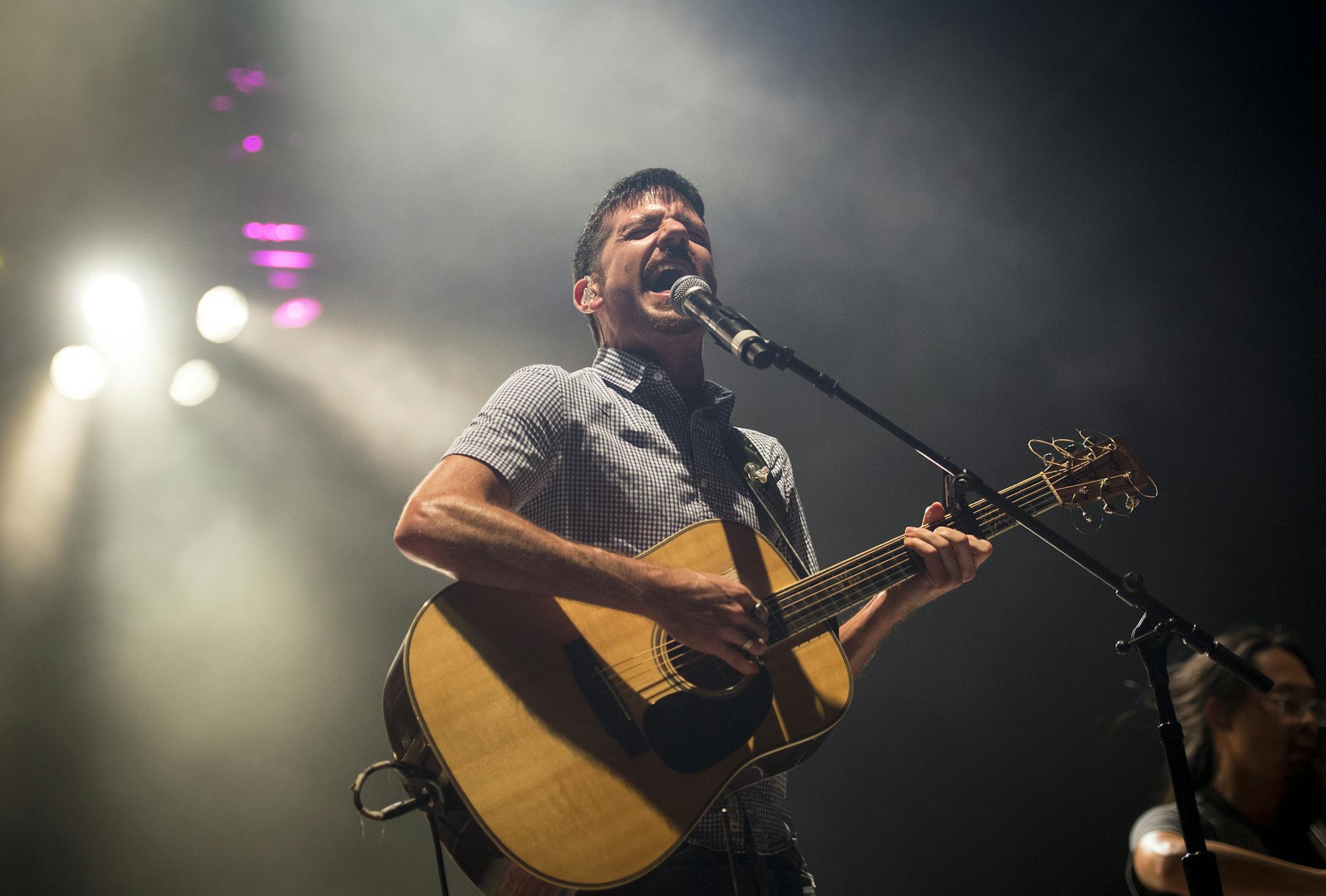 Seth Avett performed Saturday night with the Avett Brothers at the Grandstand. ] Aaron Lavinsky • aaron.lavinsky@startribune.com The Avett Brothers and revered New Orleans veterans, Preservation Hall Jazz Band, perform at the Grandstand on Saturday, Sept. 5, 2015 at the Minnesota State Fair.