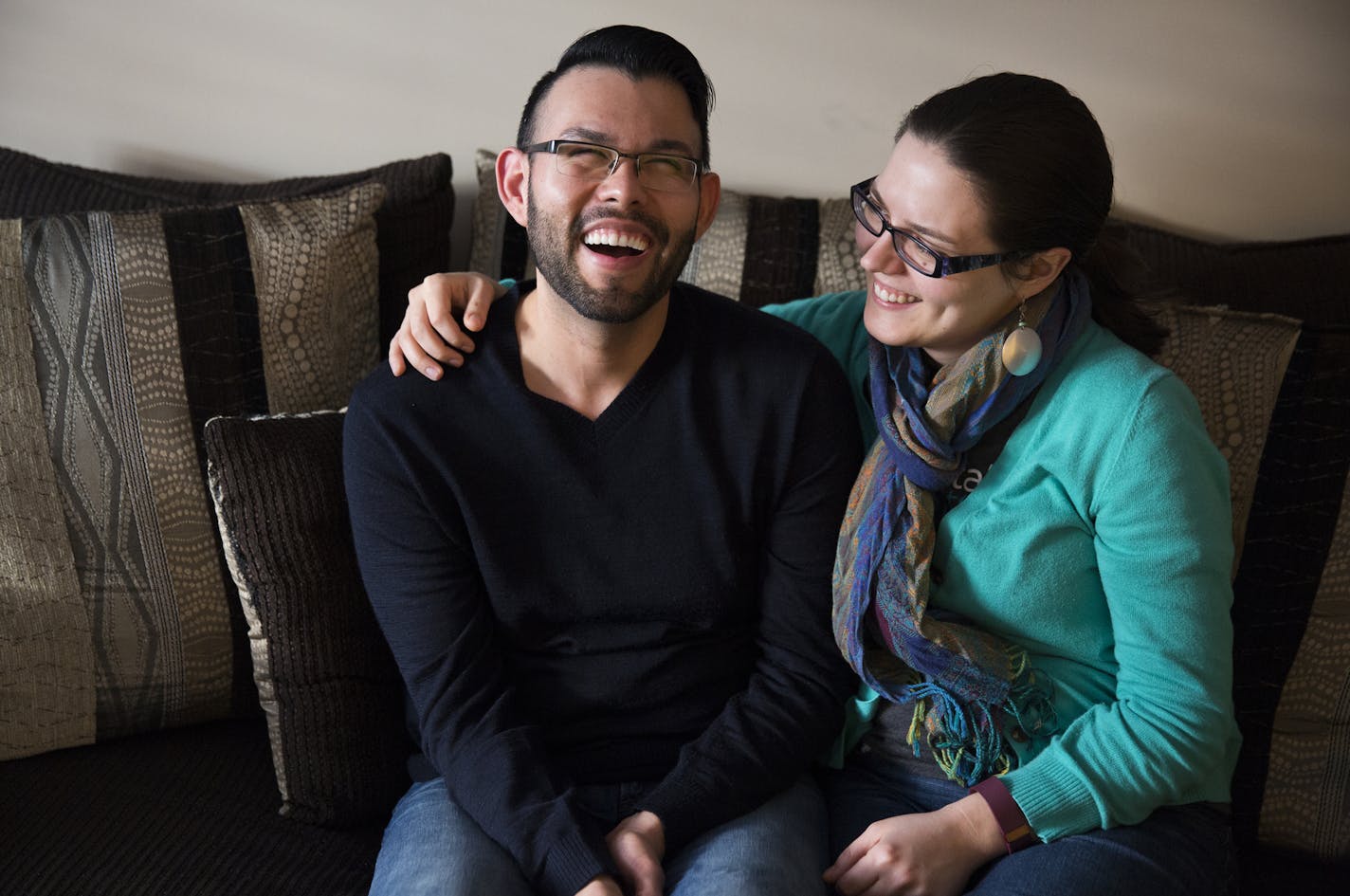 Daniel and Kendra Perez credit a federal immigration program for clearing hurdles to allow Daniel to finally get a green card.