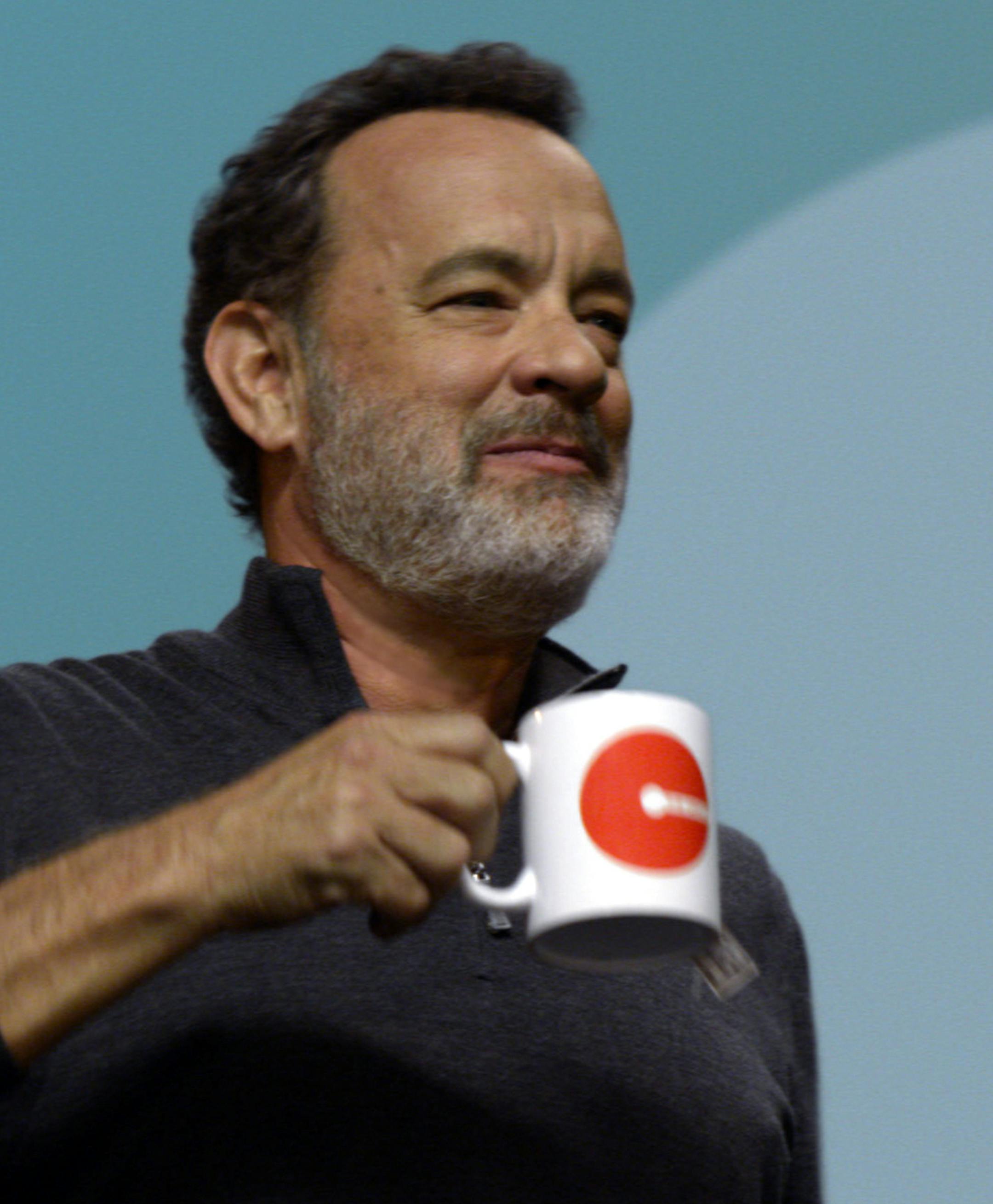 This image released by STX Entertainment shows Tom Hanks in a scene from "The Circle." (Frank Masi/ STX Financing via AP)