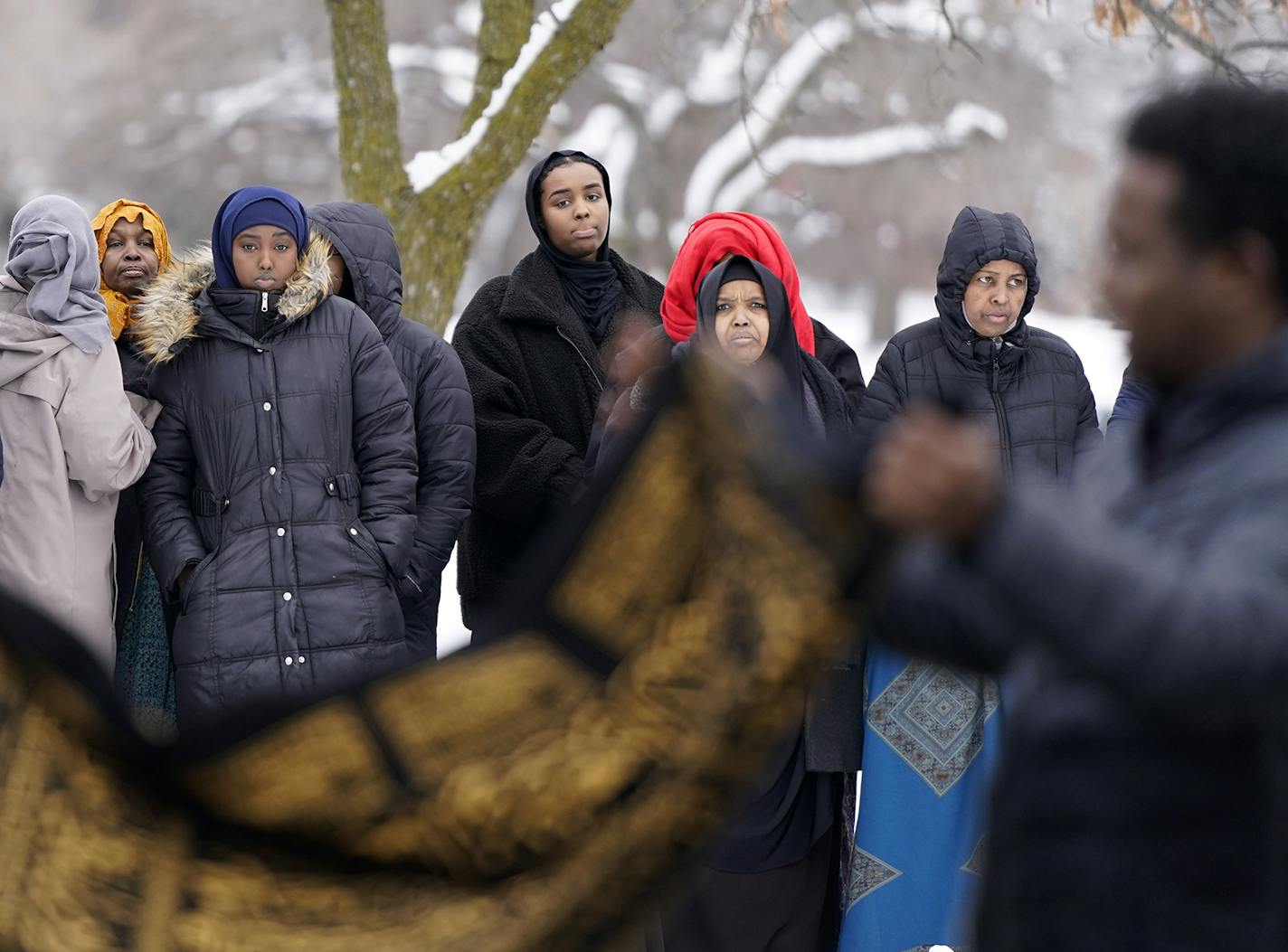 "[Our] experiences ... taught us that in this world, you cannot survive by yourself," said Imam Sharif Abdirahman Mohamed