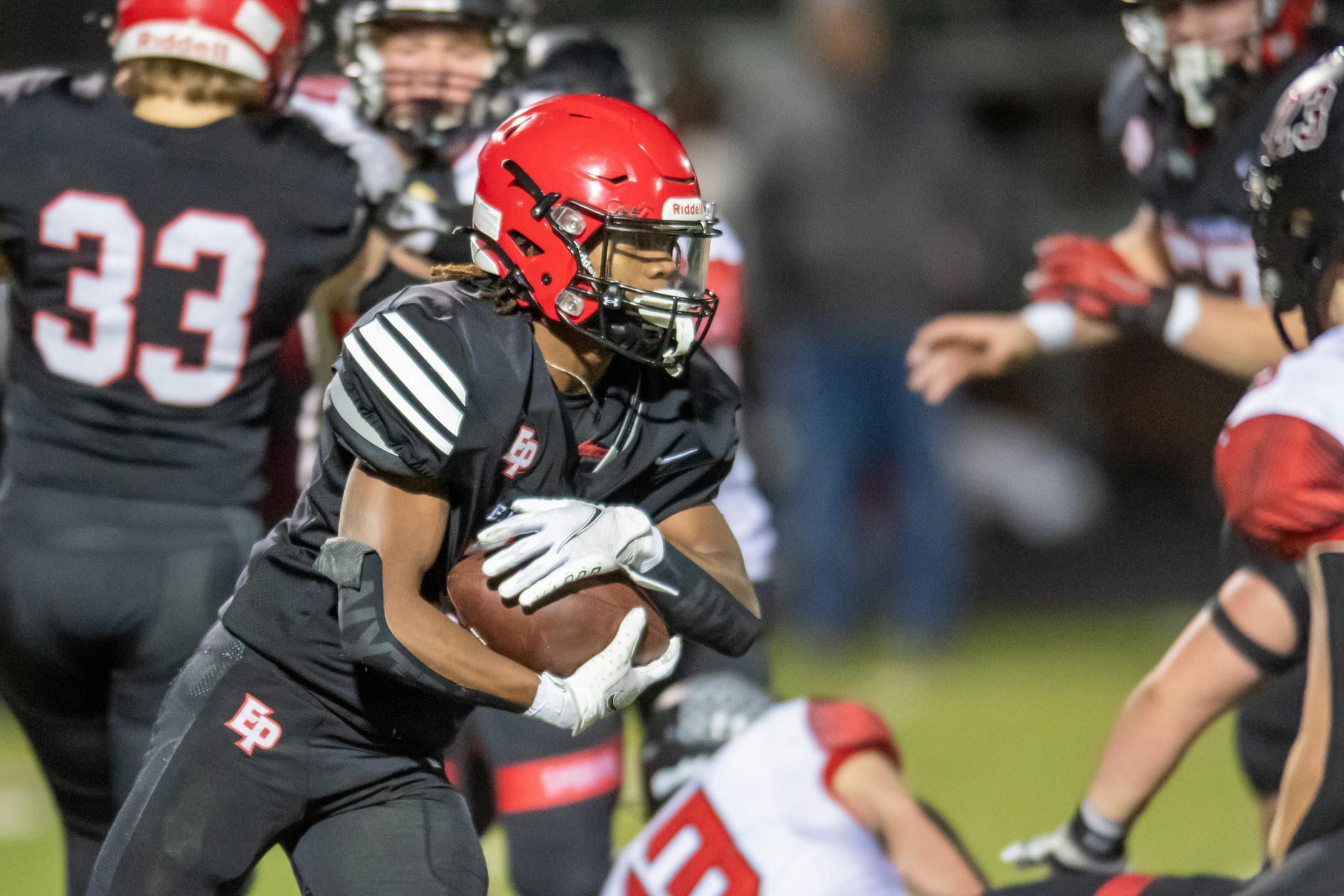 State Quarterfinals - Shakapee vs Eden Prairie at Park Center. November 10, 2022. Photo by Earl J. Ebensteiner