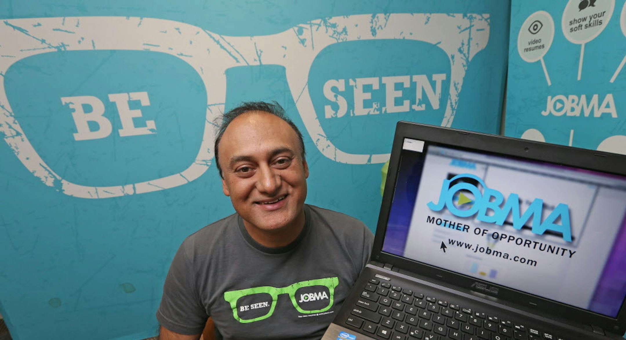 Mandeep Sodhi, last year's MEDA Entrepreneur of the Year, is getting professional and investor attention with Jobma, a multimedia site that allows job seekers to pair resumes with video pitches to employers while also enabling employers the chance to see more than a candidate's resume and in some cases to conduct video interviews. Forbes recently ranked it as a top career site and California investors have been calling to meet with Sodhi.] Bruce Bisping/Star Tribune bbisping@startribune.com Mand