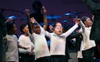 Children from the Billingsley School of Music and Arts performed for a full house at Govenor Dayton's final Martin Luther King Jr. Day Celebration at 