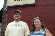Photo by Jon Tevlin: Nick and Lilie (cq) Johnson, owners of Tootie's.