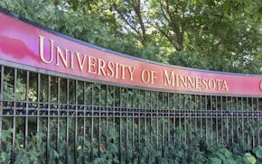 iStockphoto.com MINNEAPOLIS/USA - July 23: Entrance to the campus of the University of Minnesota. The University of Minnesota is a university in Minne