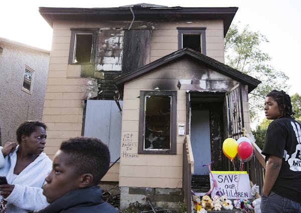 Among the year's heart-breaking losses were three children who died in a fire in this north Minneapolis home in October. The cause was found to be an 