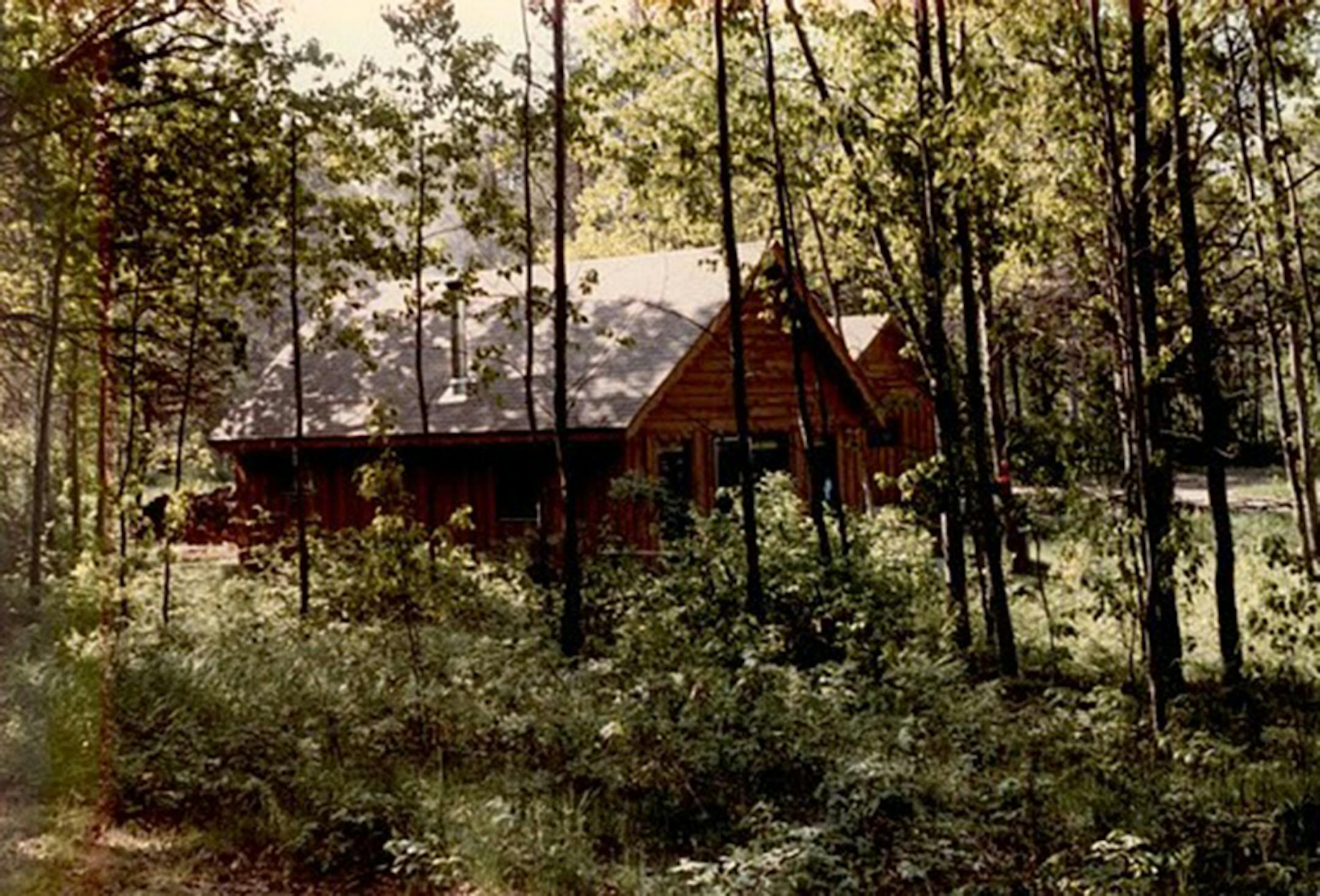 Norman and Judith's cabin at Bonner Lake, northeast of Webster, Wis.