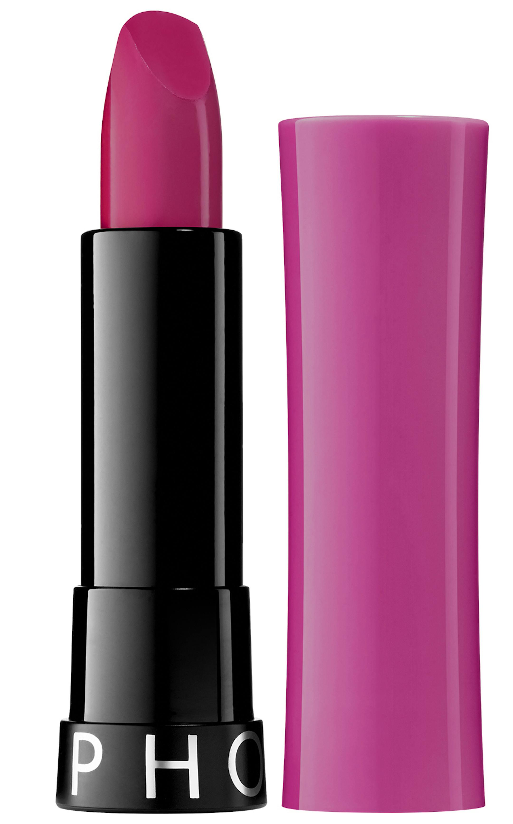 Sephora "Escape to Rio" rouge cream lipstick in Fuchsia